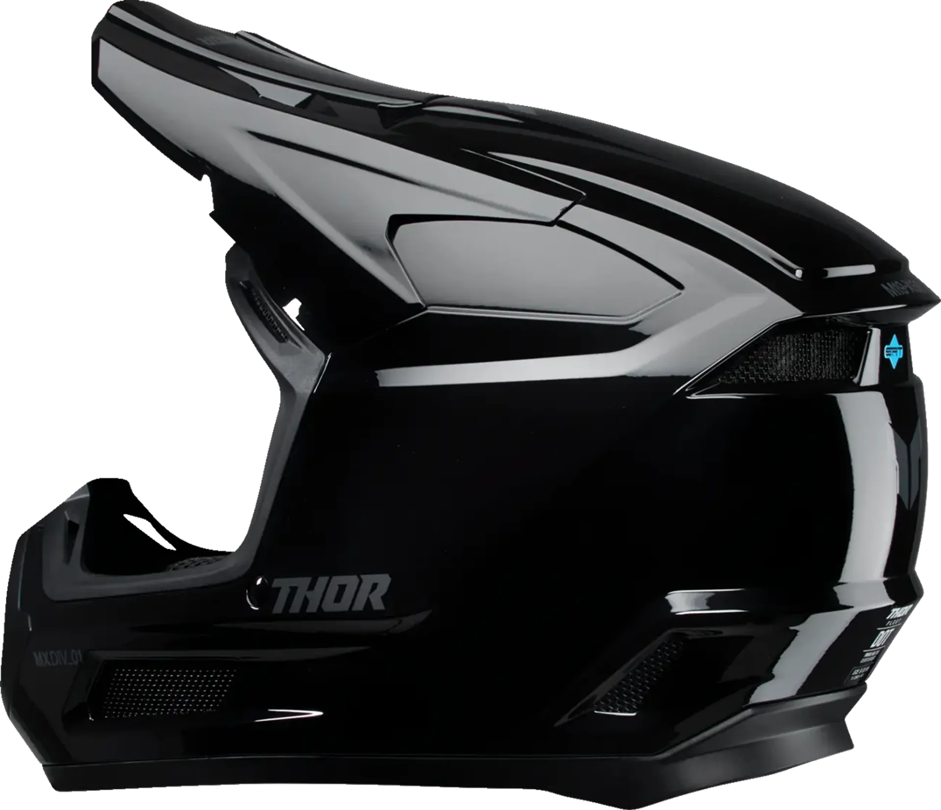 Thor Youth Fleet Blackout hjelm - blank - Thor