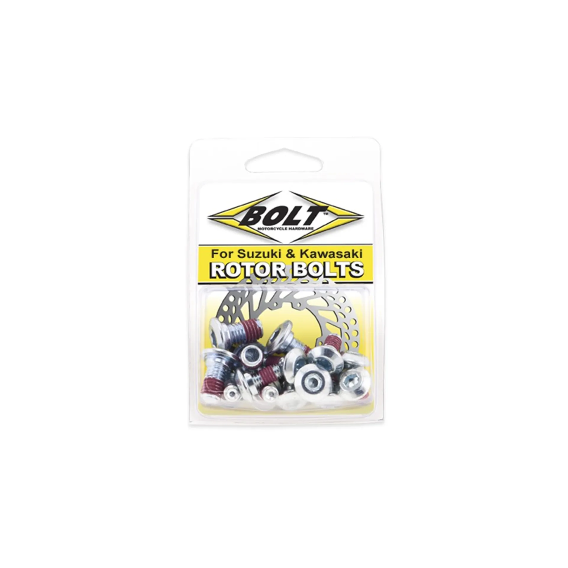 Skivebremsebolt 4xM6-13, 4xM8-15, RM/KX - Bolt - Motocross Parts
