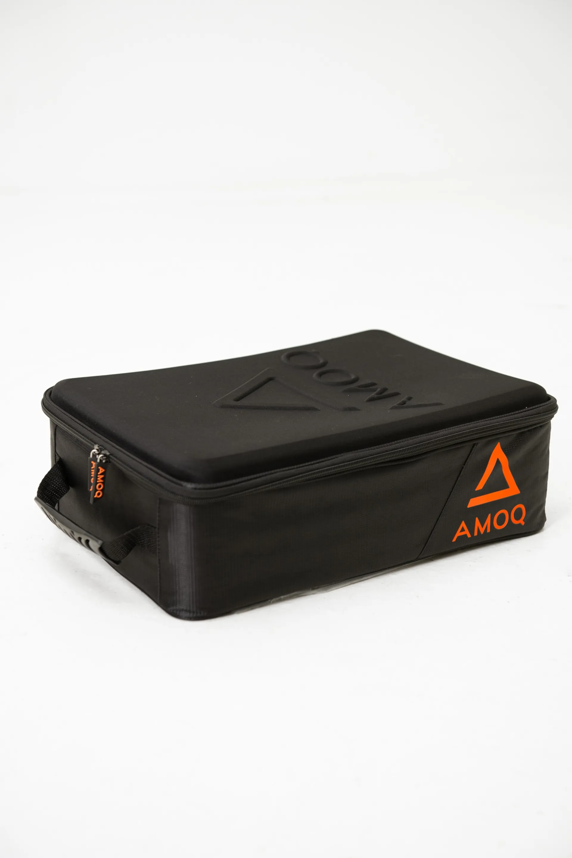 AMOQ Hardshell Goggle Bag Black/Orange AMOQ Hardshell Goggle Bag Black/Orange - AMOQ - Motocross Parts