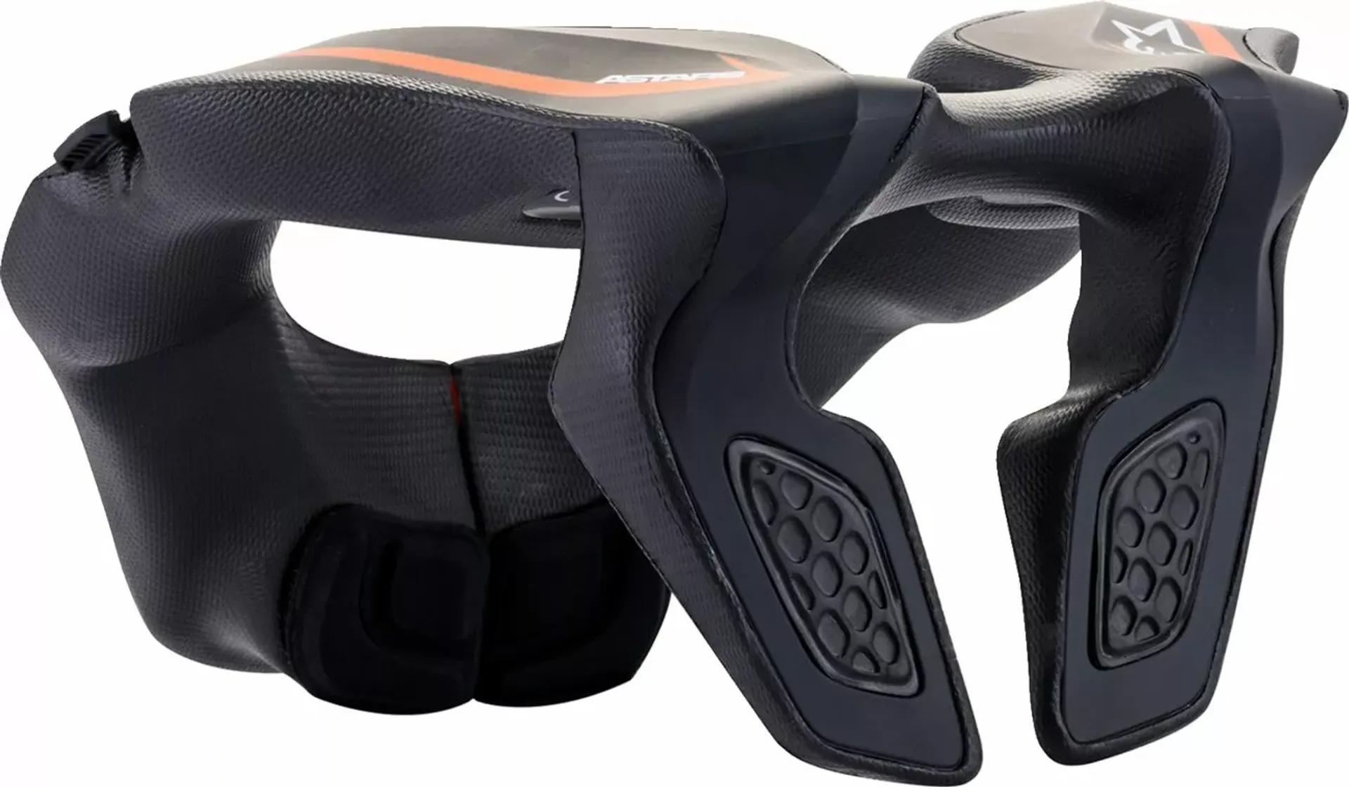 Alpinestars Youth nakkekrave sort/orange - Alpinestars
