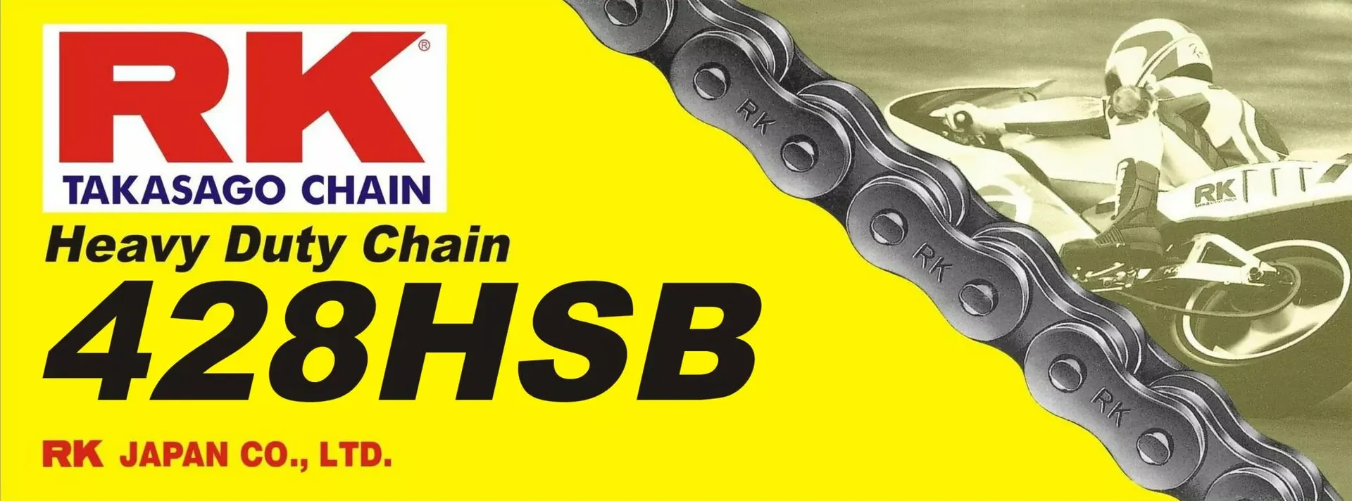 Rk 428H Heavy Duty Drive Chain  - RK