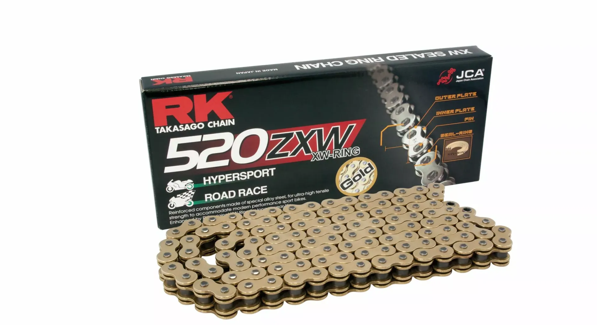 Rk 520 ZXW Drivkæde - RK