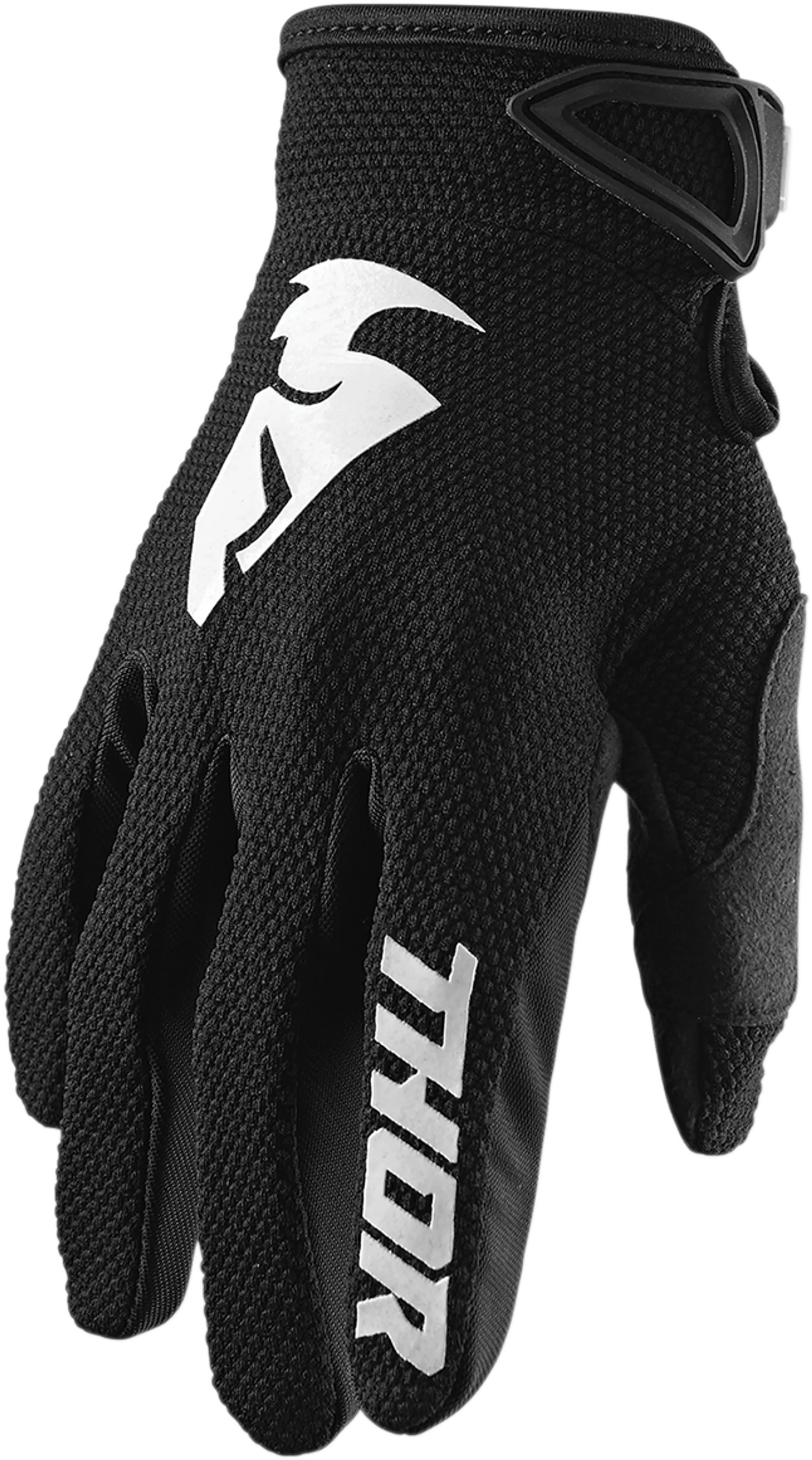 Thor Youth handsker - Sector sort/hvid - Thor - Motocross Parts