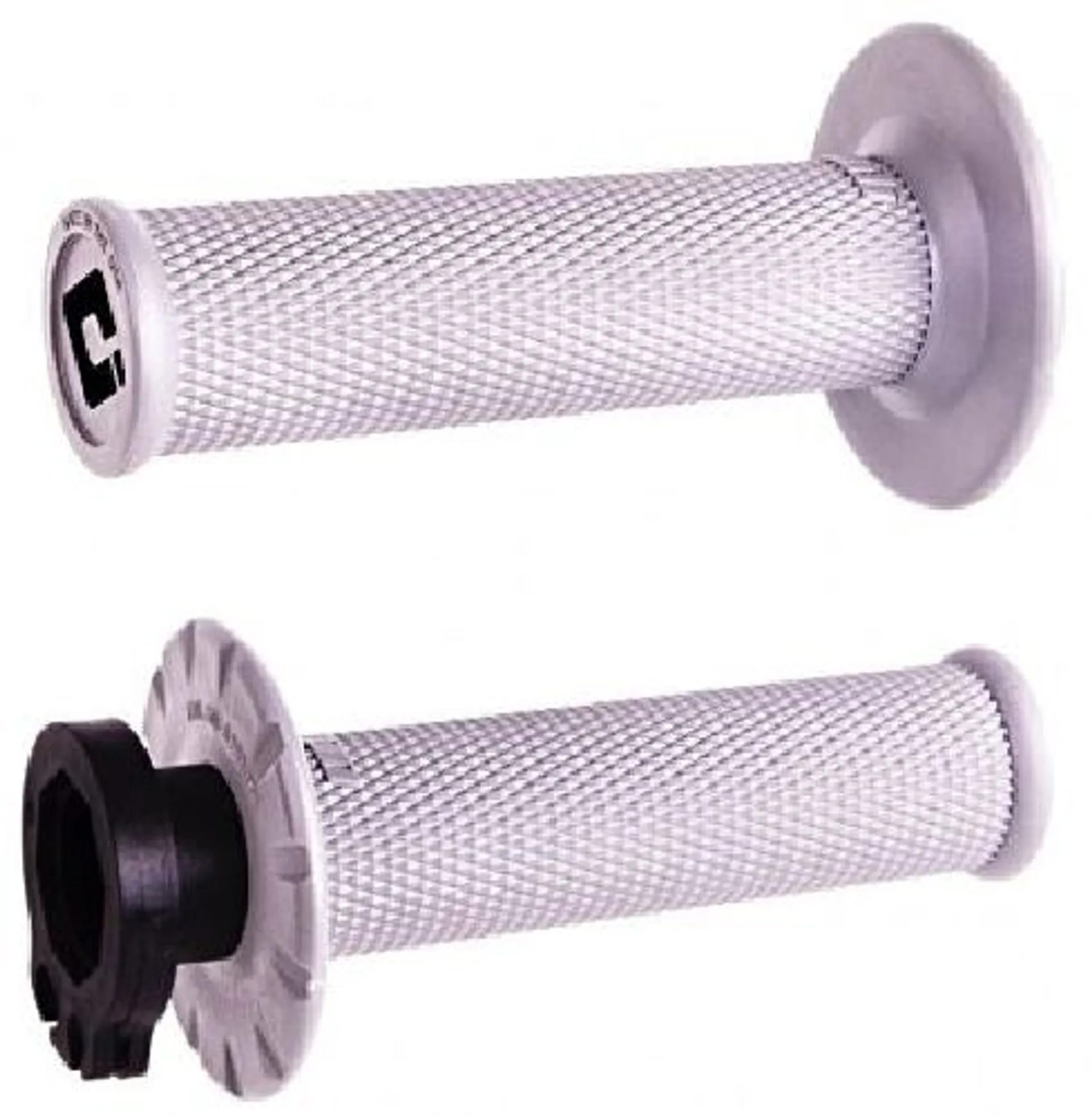 ODI MX V2 Lock-On No-Waffle Grip White (Pro soft) ODI MX V2 Lock-On No-Waffle Grip White (Pro soft) - ODI - Motocross Parts