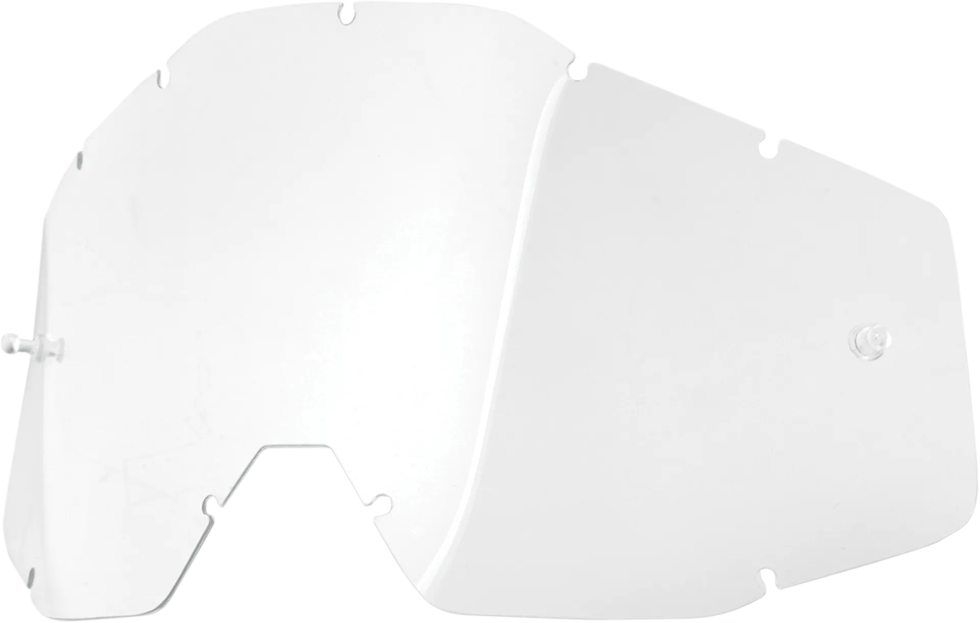 100% Accuri/Strata/Racecraft glas klart - 100% - Motocross Parts