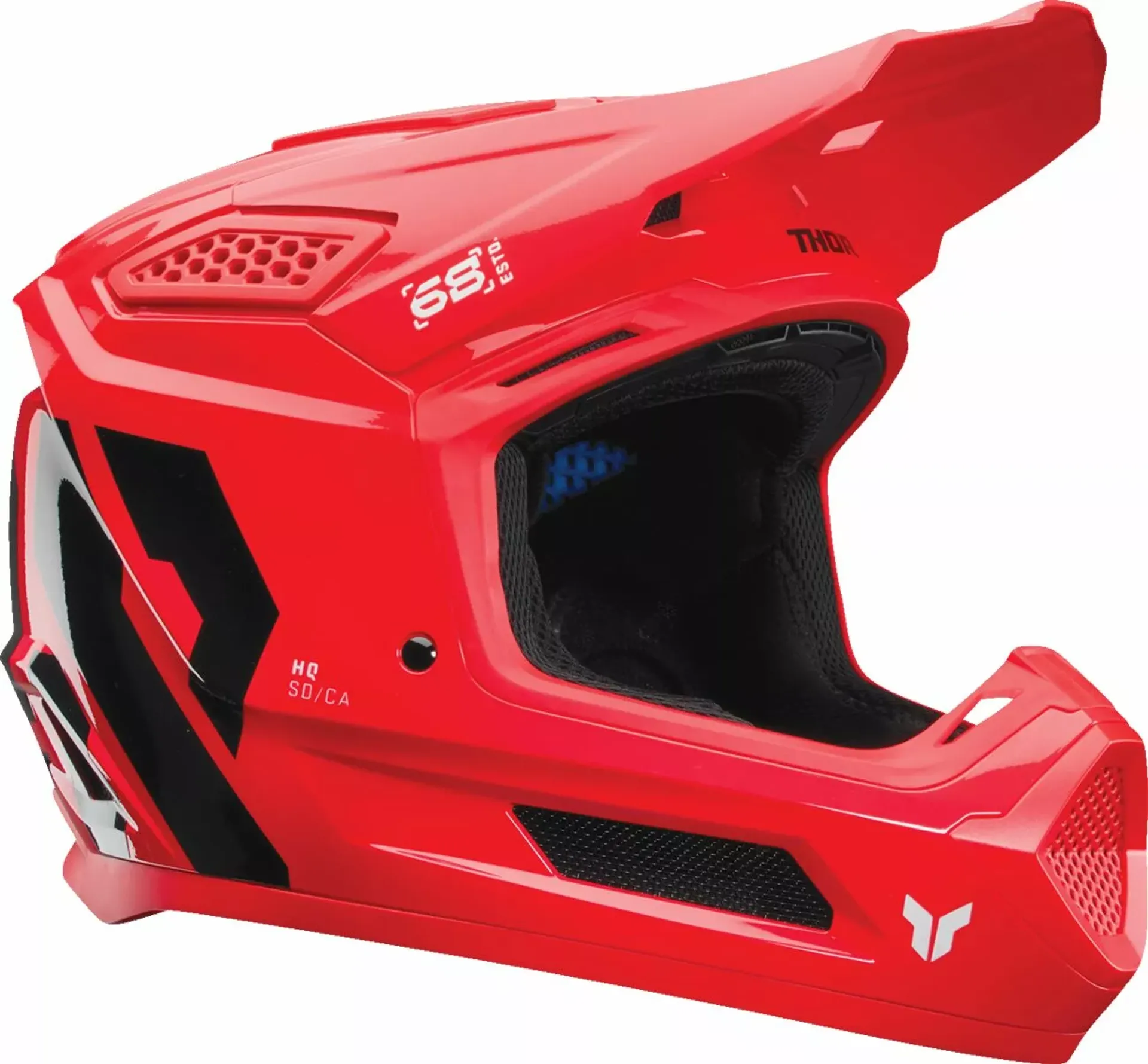 Thor Fleet Hjelm - Forge Rød - Thor - Motocross Parts