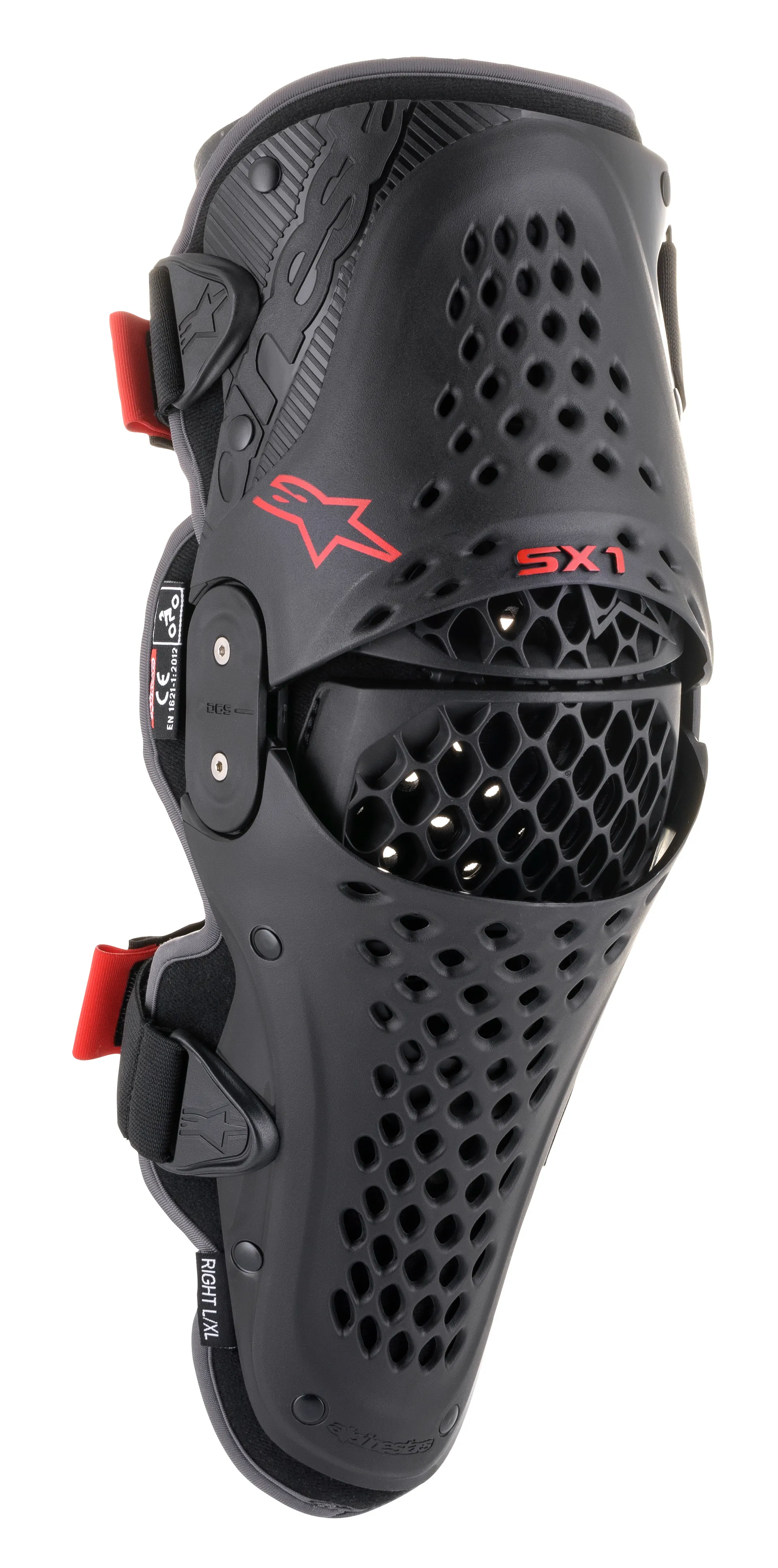 Alpinestars Knæbeskytter SX-1 v2 Sort - Alpinestars - Motocross Parts