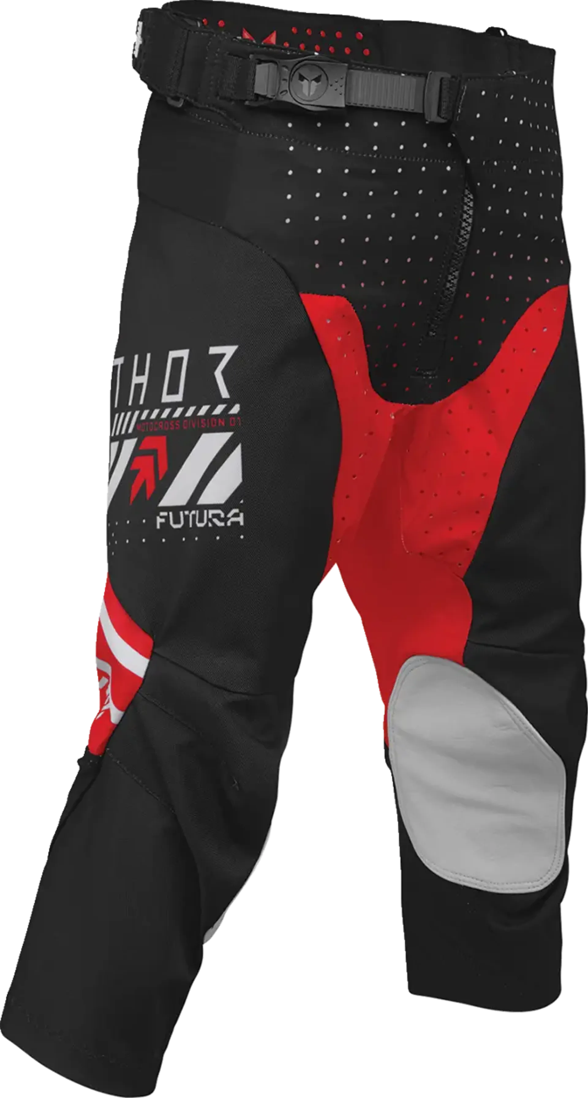 Thor Youth Launchmode Futura bukser - Sort/Rød - Thor