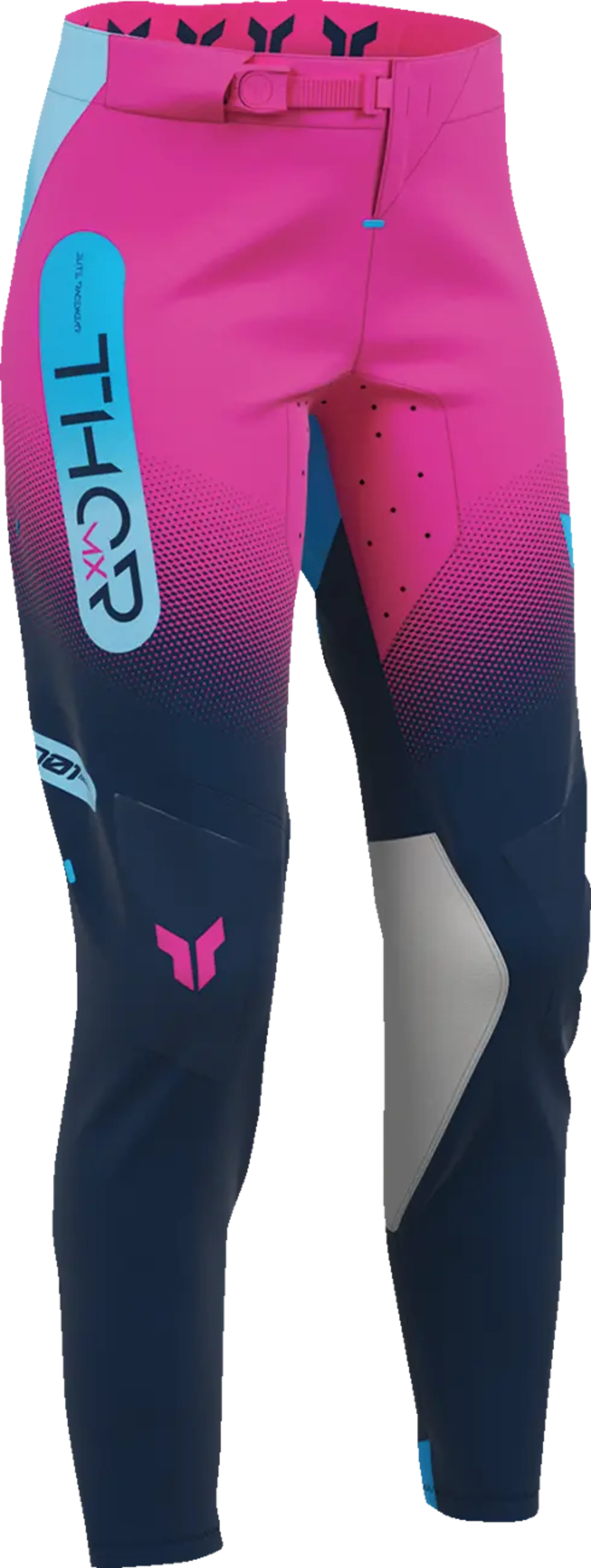 Thor Women Sportmode Pant - Merge Navy/Fuchsia Thor Women Sportmode Pant - Merge Navy/Fuchsia - Thor - Motocross Parts