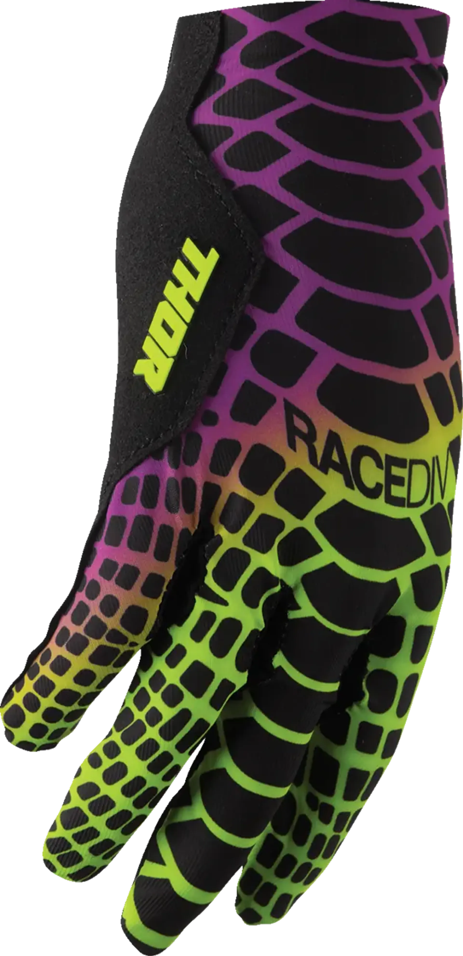Thor Sportmode Glove - Cobra Acid/Purple - Thor