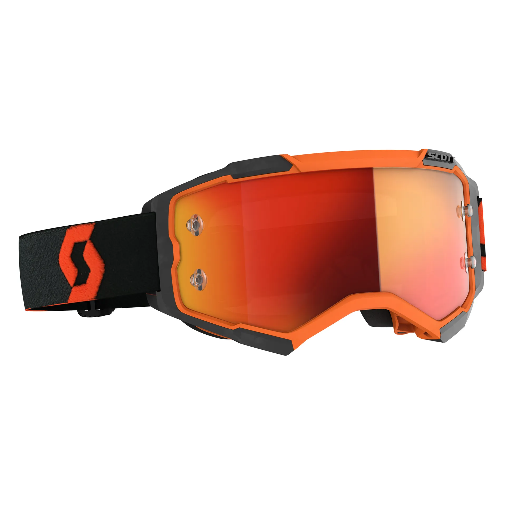 Scott Goggle MX Fury orange/black orange chrome works - Scott