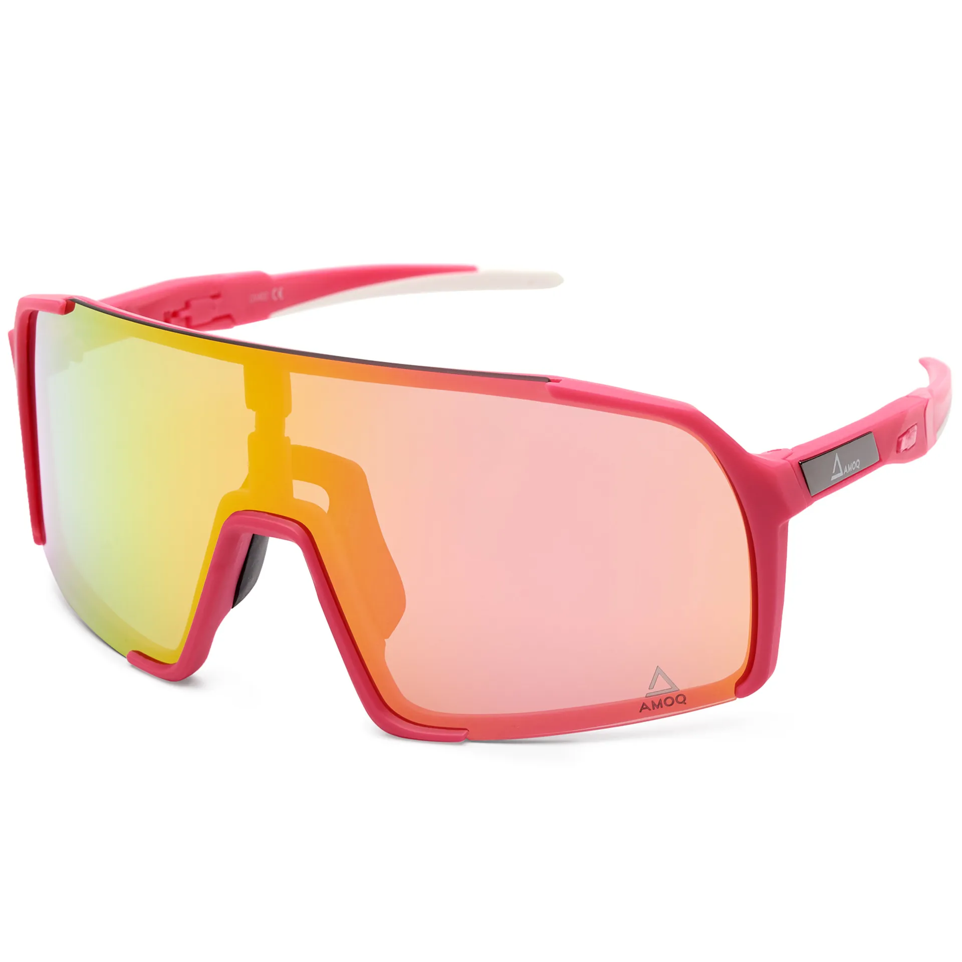 AMOQ Lunettes de soleil Asteroid Pink - Pink Mirror - AMOQ - Motocross Parts