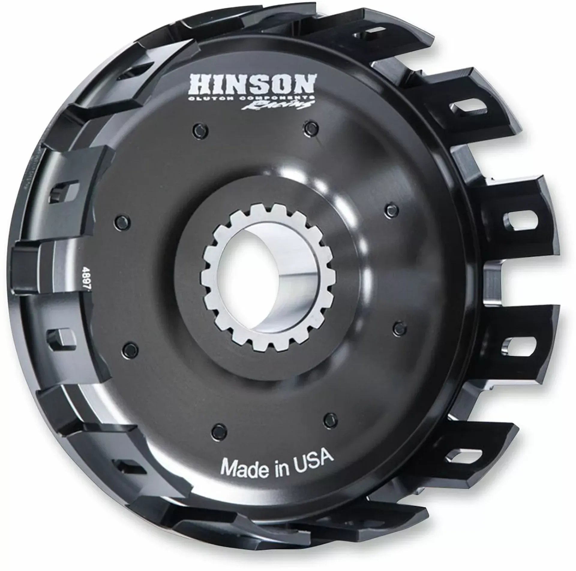 Hinson Racing Billetproof Clutch Basket Yamaha YZ125 2005-... - HINSON - Motocross Parts