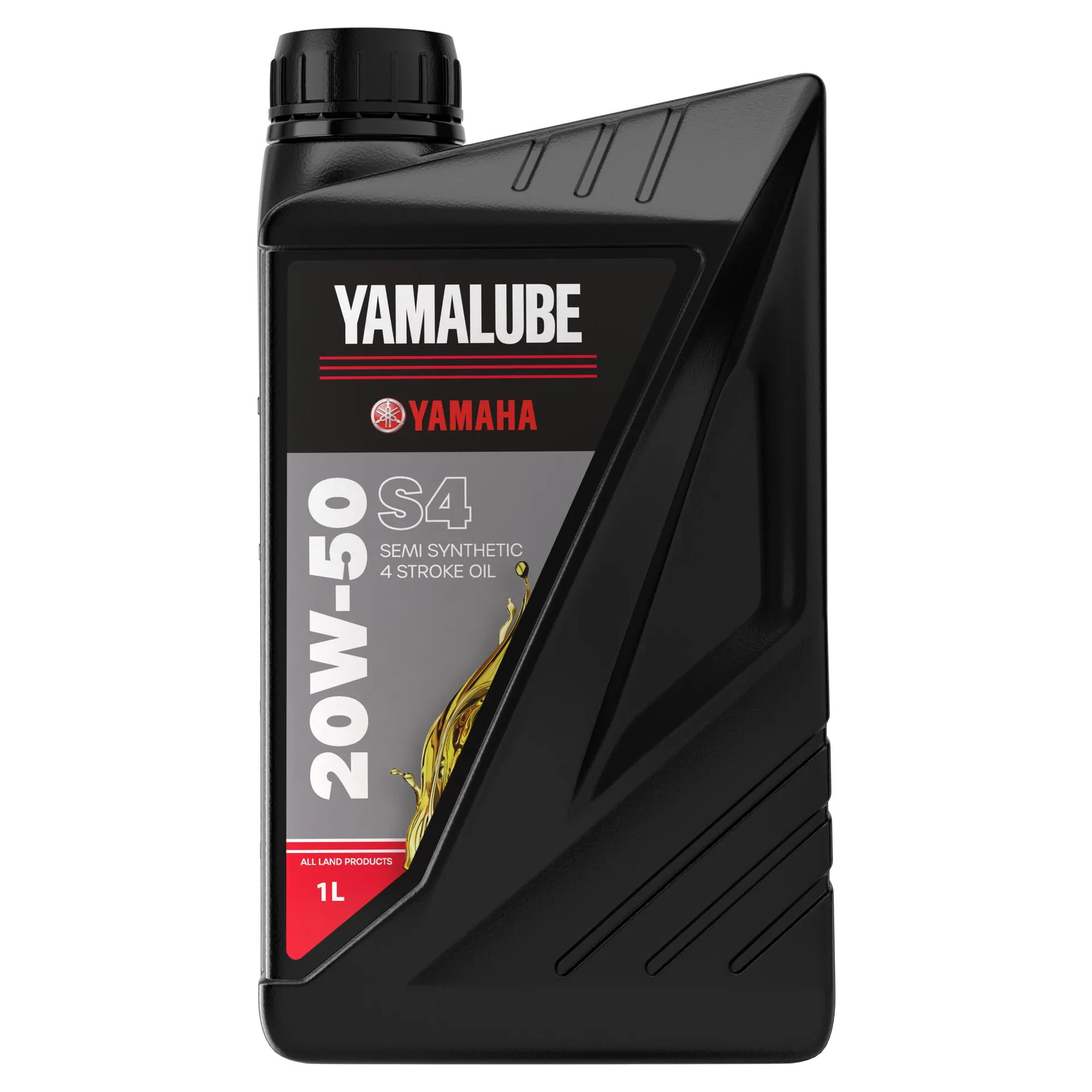 Yamalube S4 semisyntetisk 4-taktsolja 20W50 1L - Yamalube - Motocross Parts