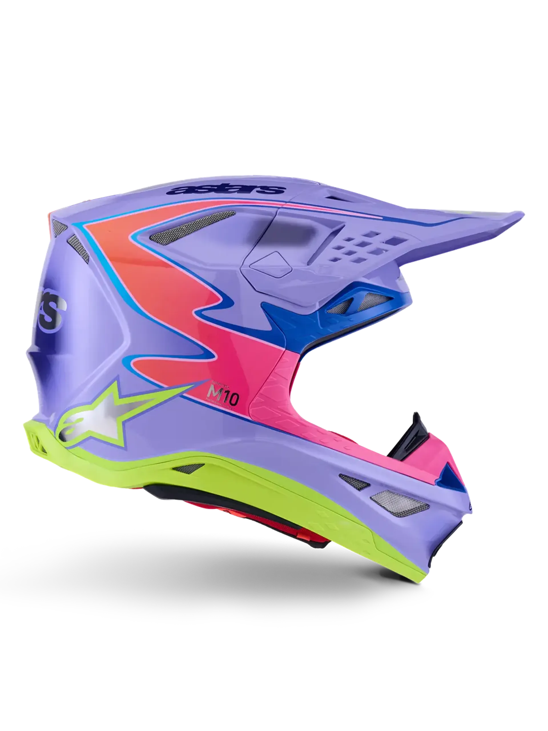 Alpinestars SM10 Jett MIPS Helmet - Purple/Pink - Alpinestars