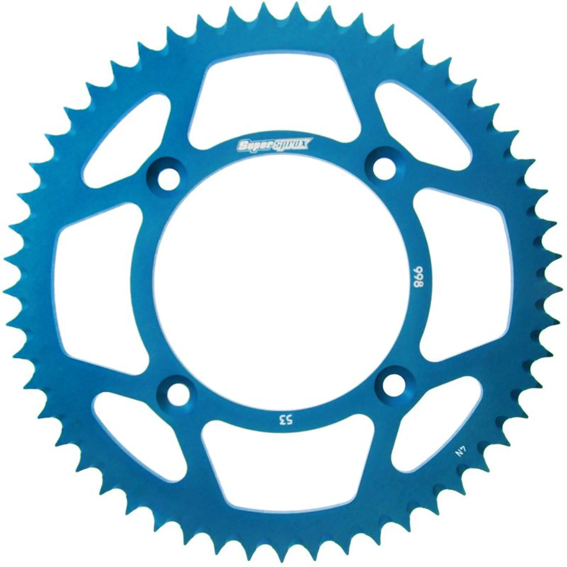 Supersprox rear wheel aluminium blue - YZ85 - Supersprox - Motocross Parts