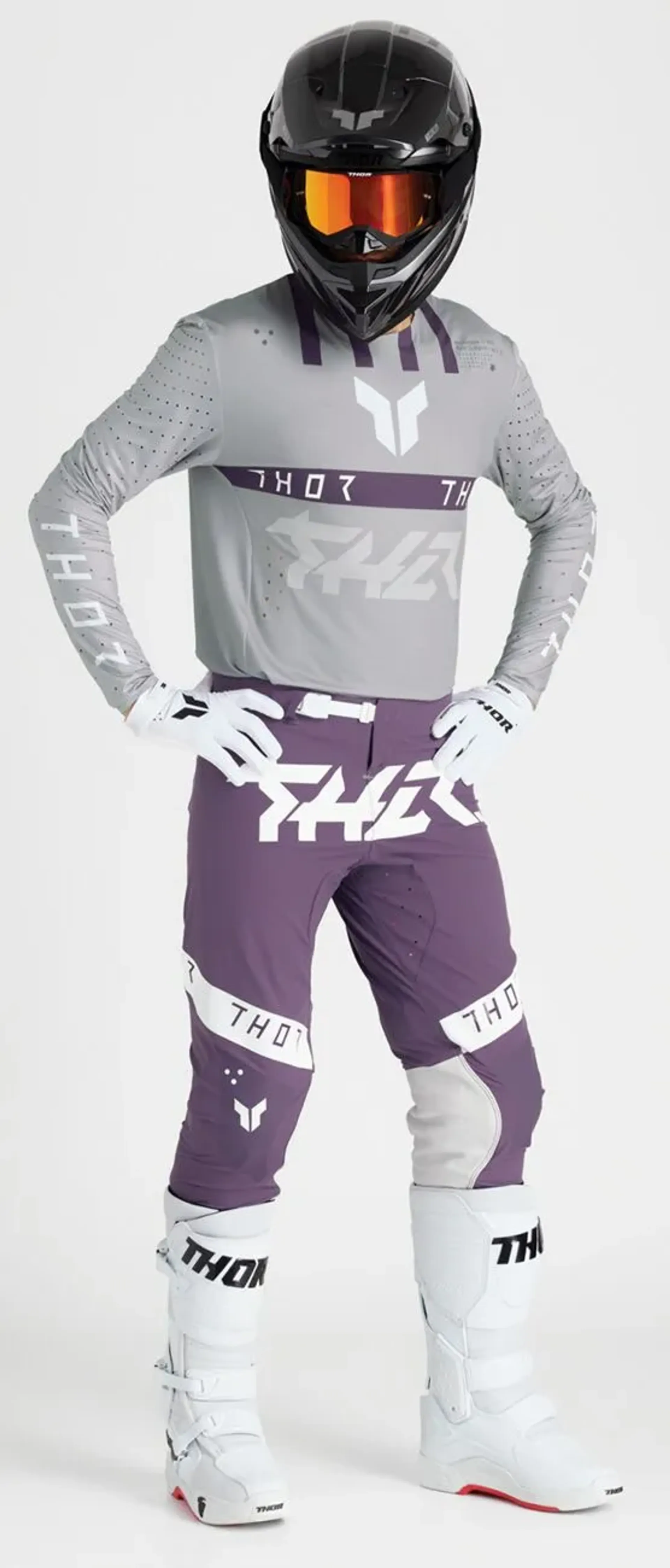 Thor Launchmode Gloves - White - Thor