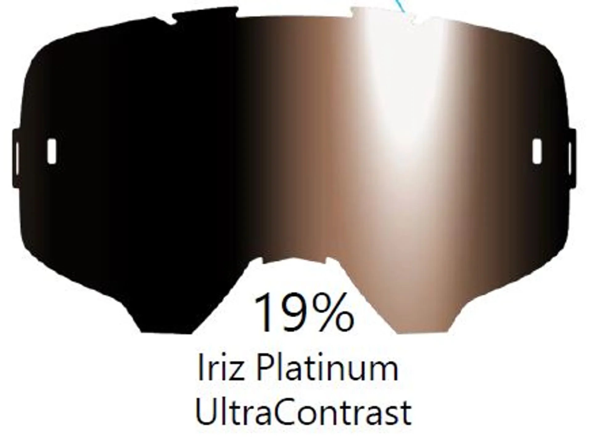Leatt glas Iriz Platinum UltraContrast 28% - Leatt - Motocross Parts