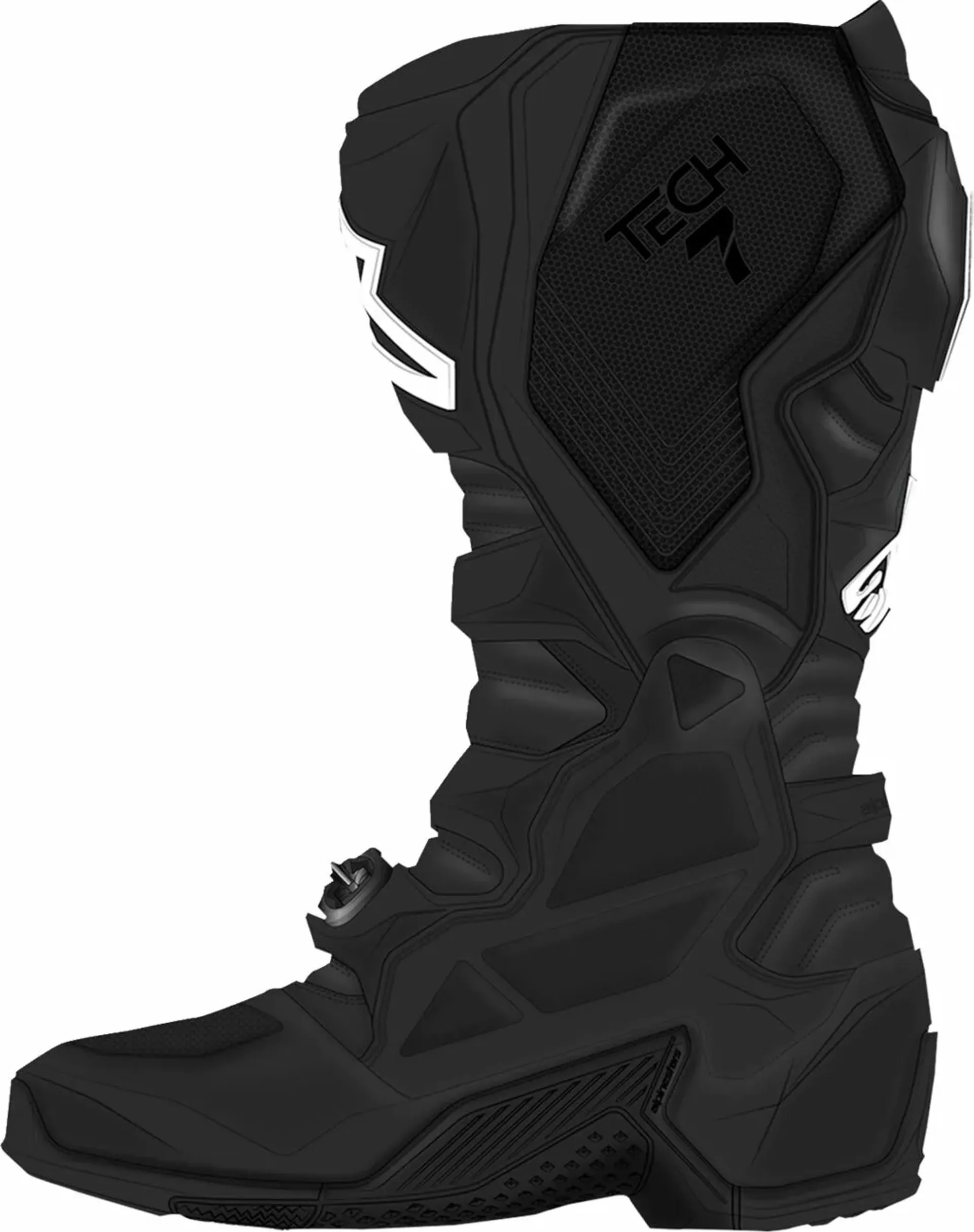 Alpinestars Tech 7 støvle - Sort (NY) - Alpinestars