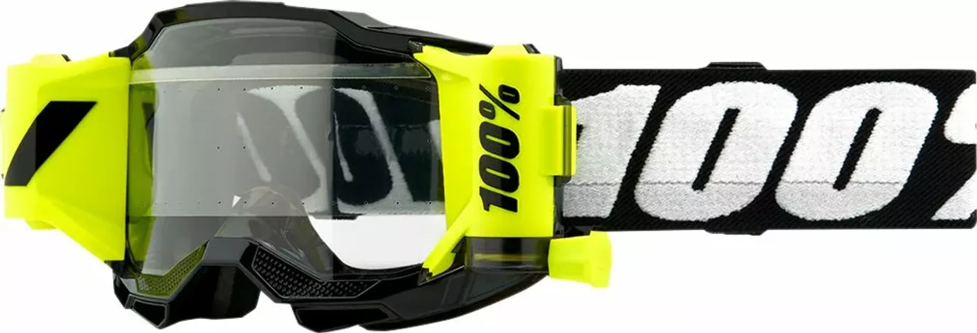 100% Youth Accuri 2 Forecast børnebriller BLACK / CLEAR - 100% - Motocross Parts