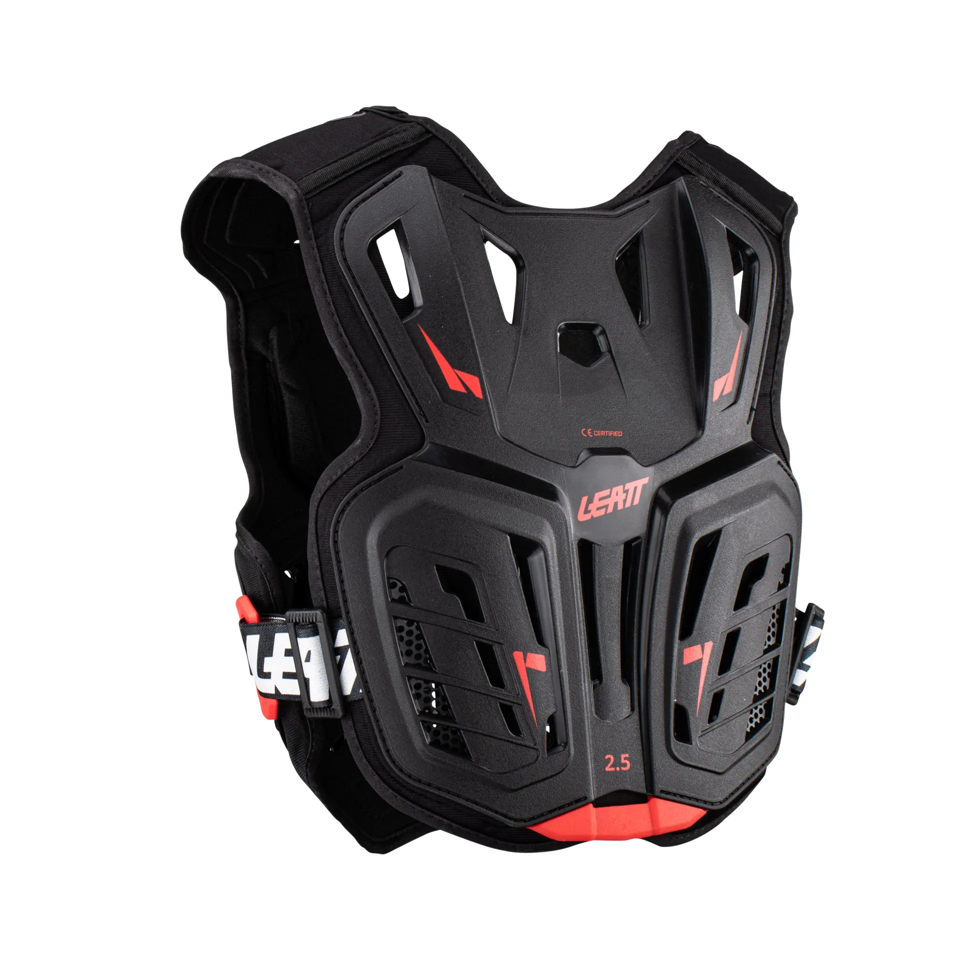 Leatt Chest Protector 2.5 Blk/Red Junior - Leatt