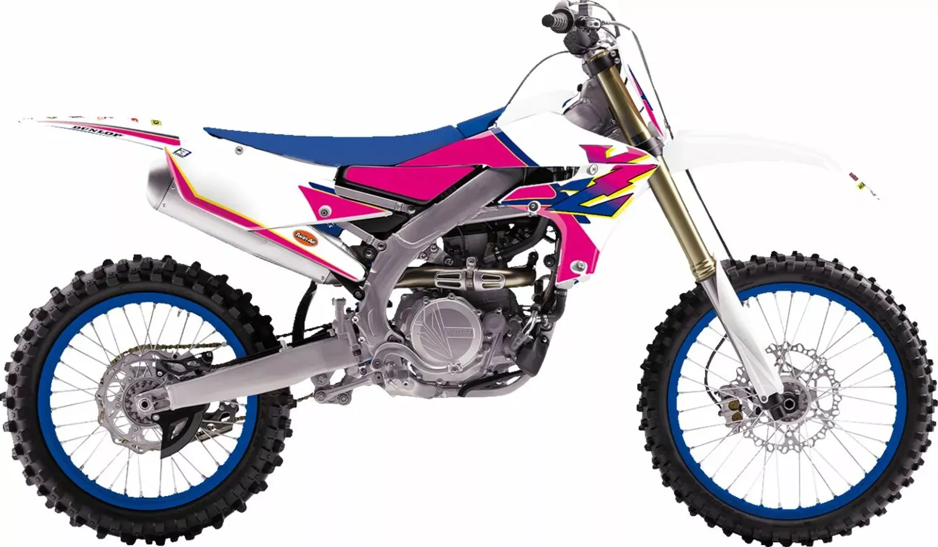 Blackbird Racing grafiksæt Retro med sædebetræk Yamaha 2018-2023 - Blackbird - Motocross Parts