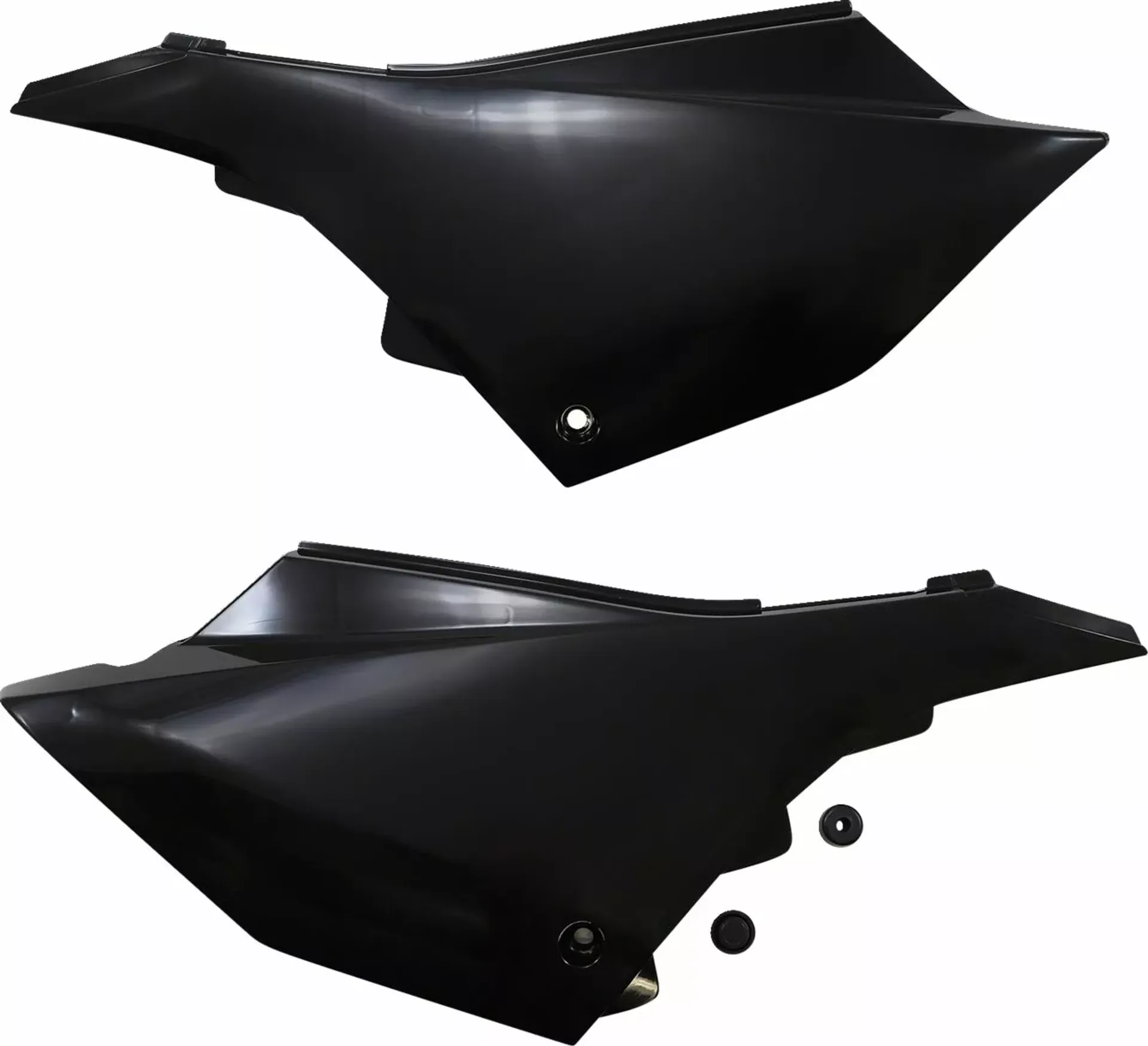Ufo Replacement Side Panels black YZ125/250 22-... - UFO - Motocross Parts