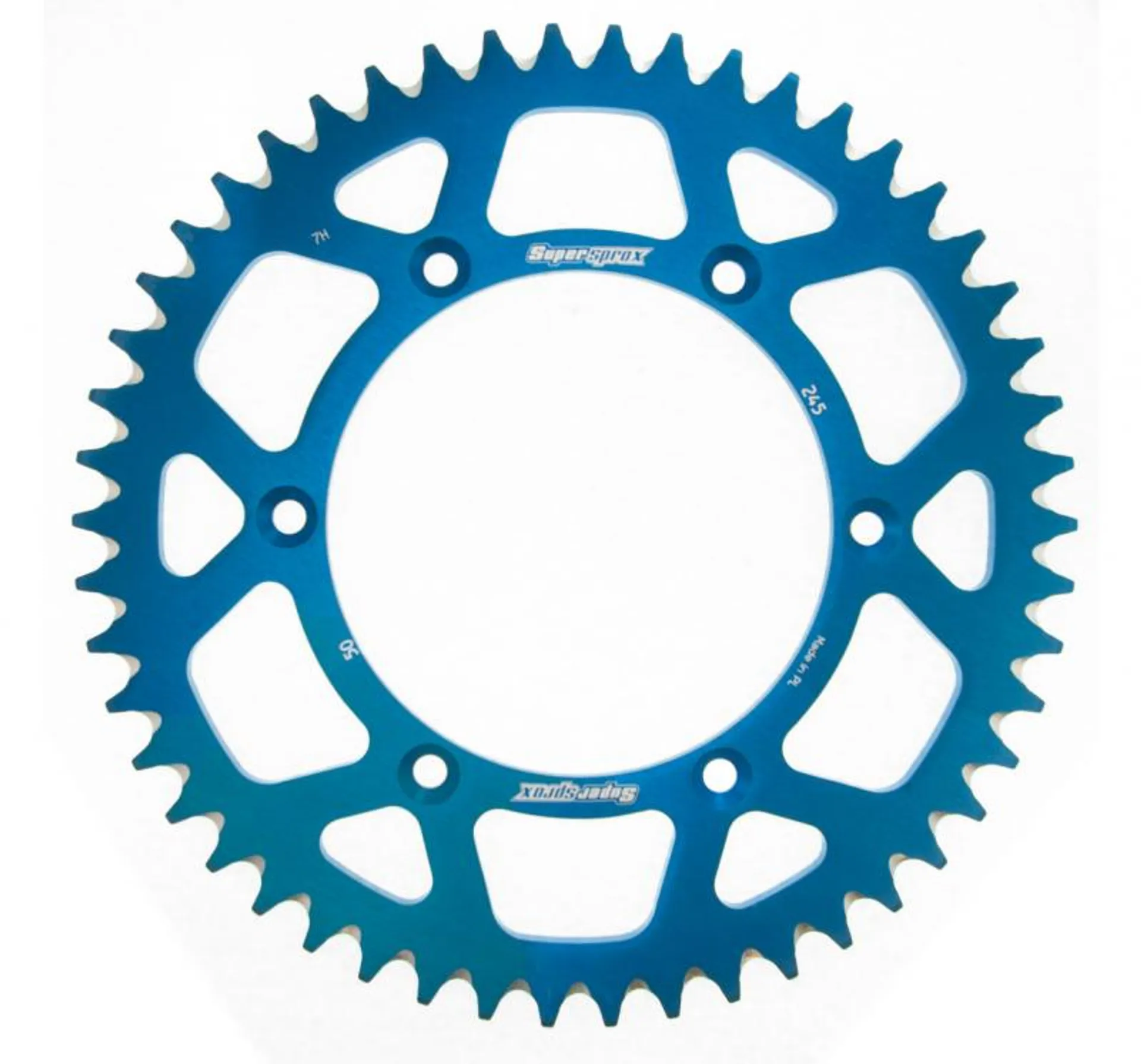 Supersprox bagtandhjul alu blå - YZF / YZ - Supersprox - Motocross Parts