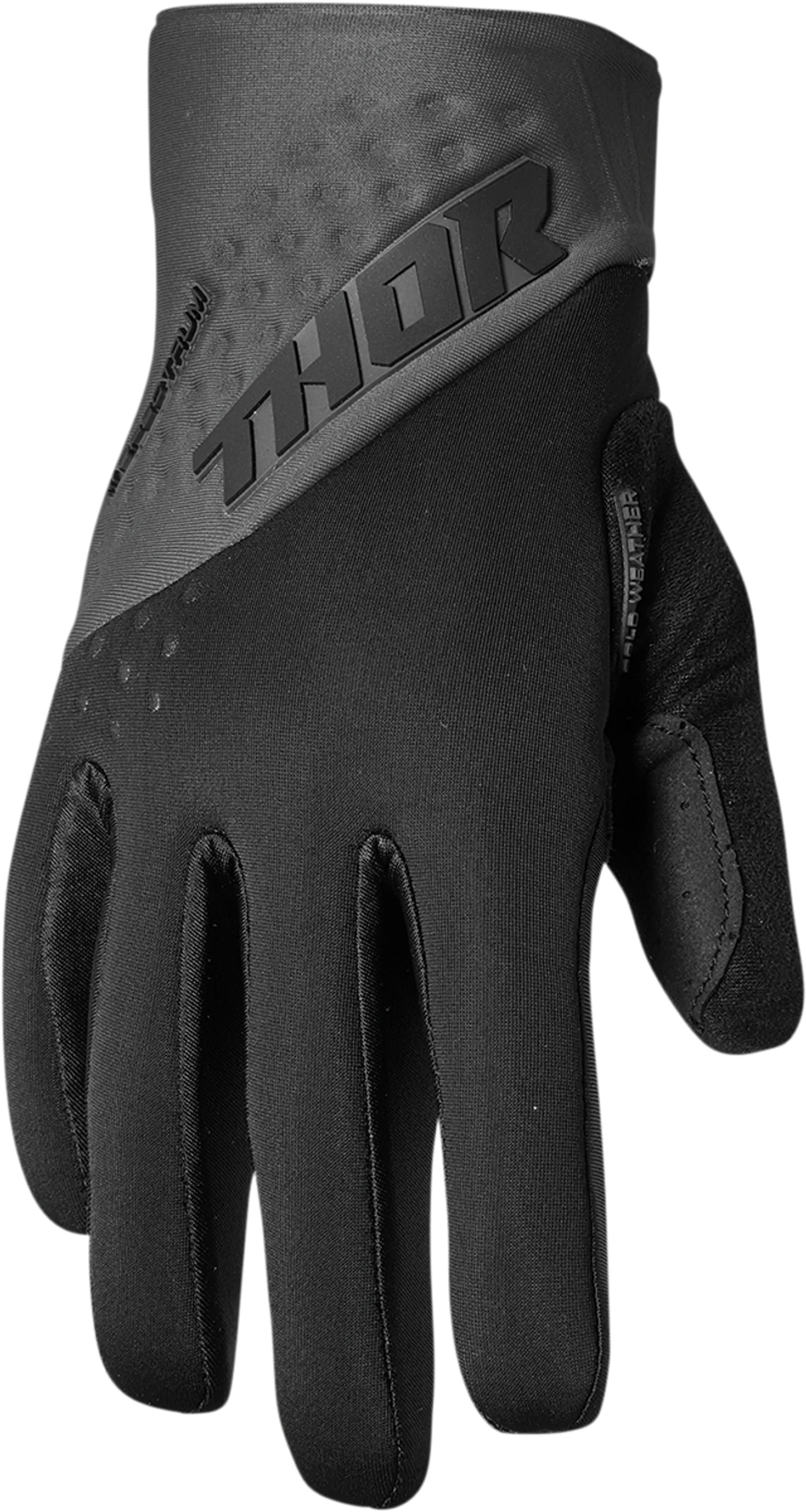 Thor vinterhandsker - Spectrum sort/graphit - Thor - Motocross Parts