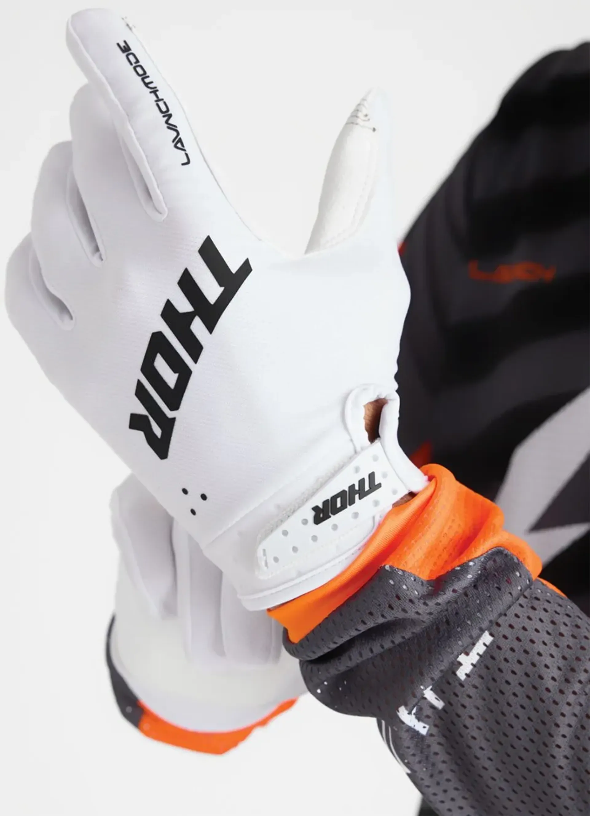 Thor Launchmode Gloves - White - Thor