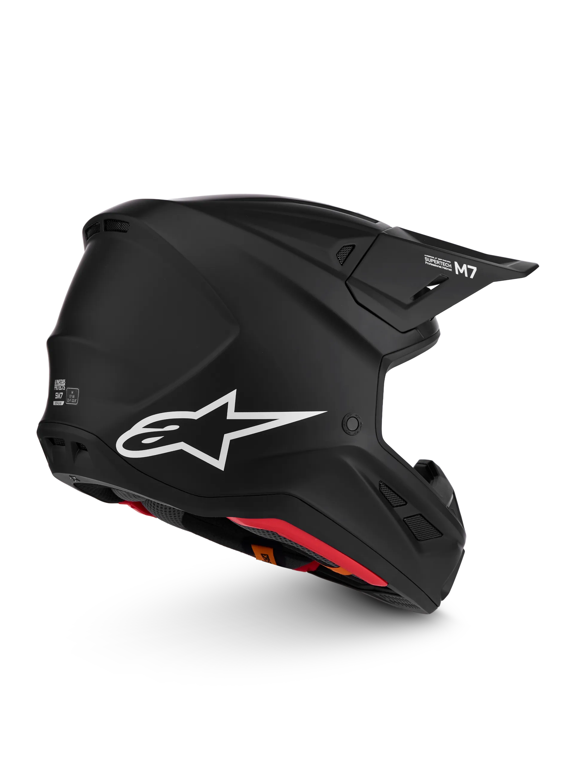 Alpinestars S-M7 Solid Helmet ECE 22.06 - Alpinestars