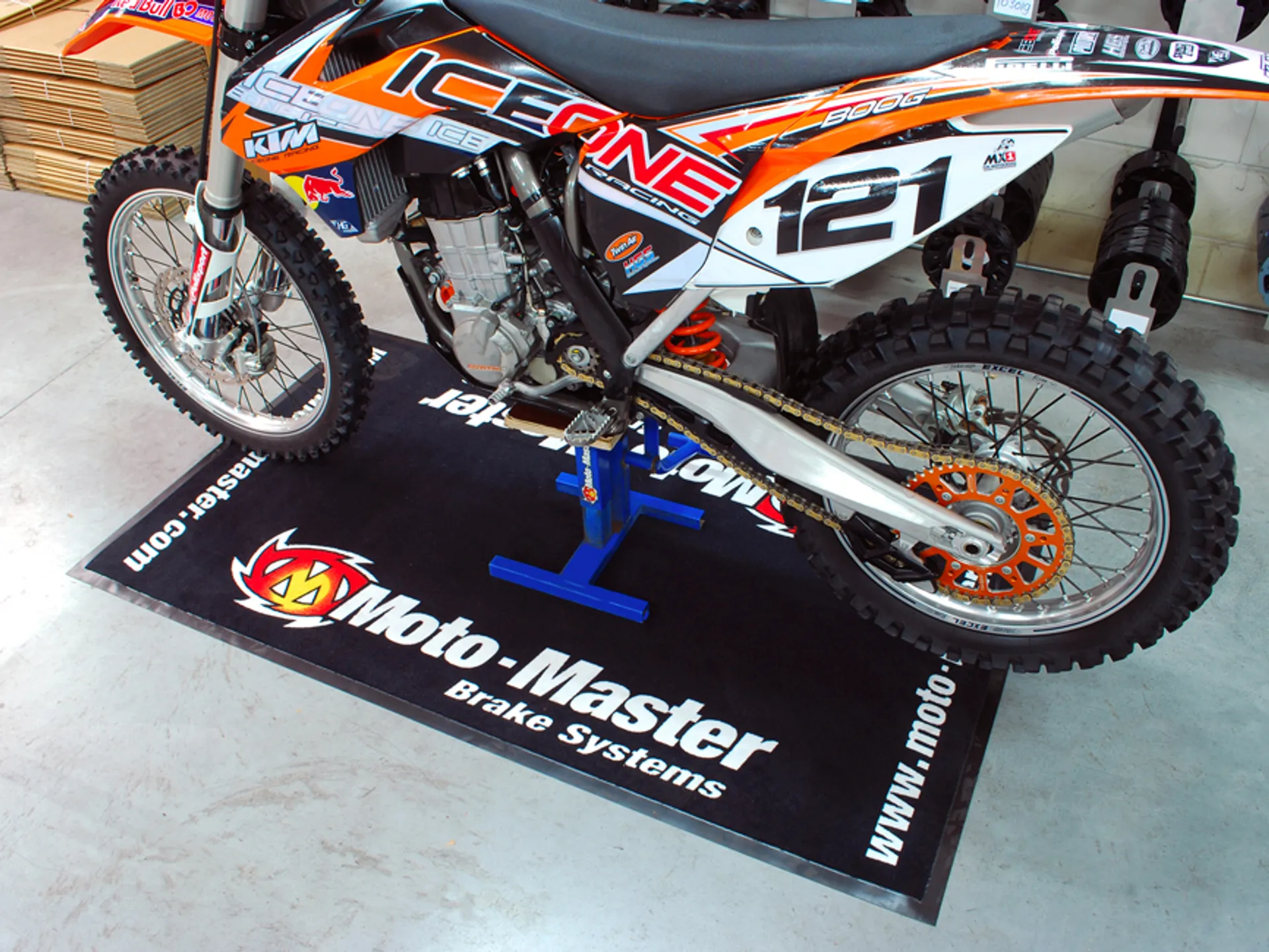 Moto-master miljømåtte 100X200cm - Moto-Master