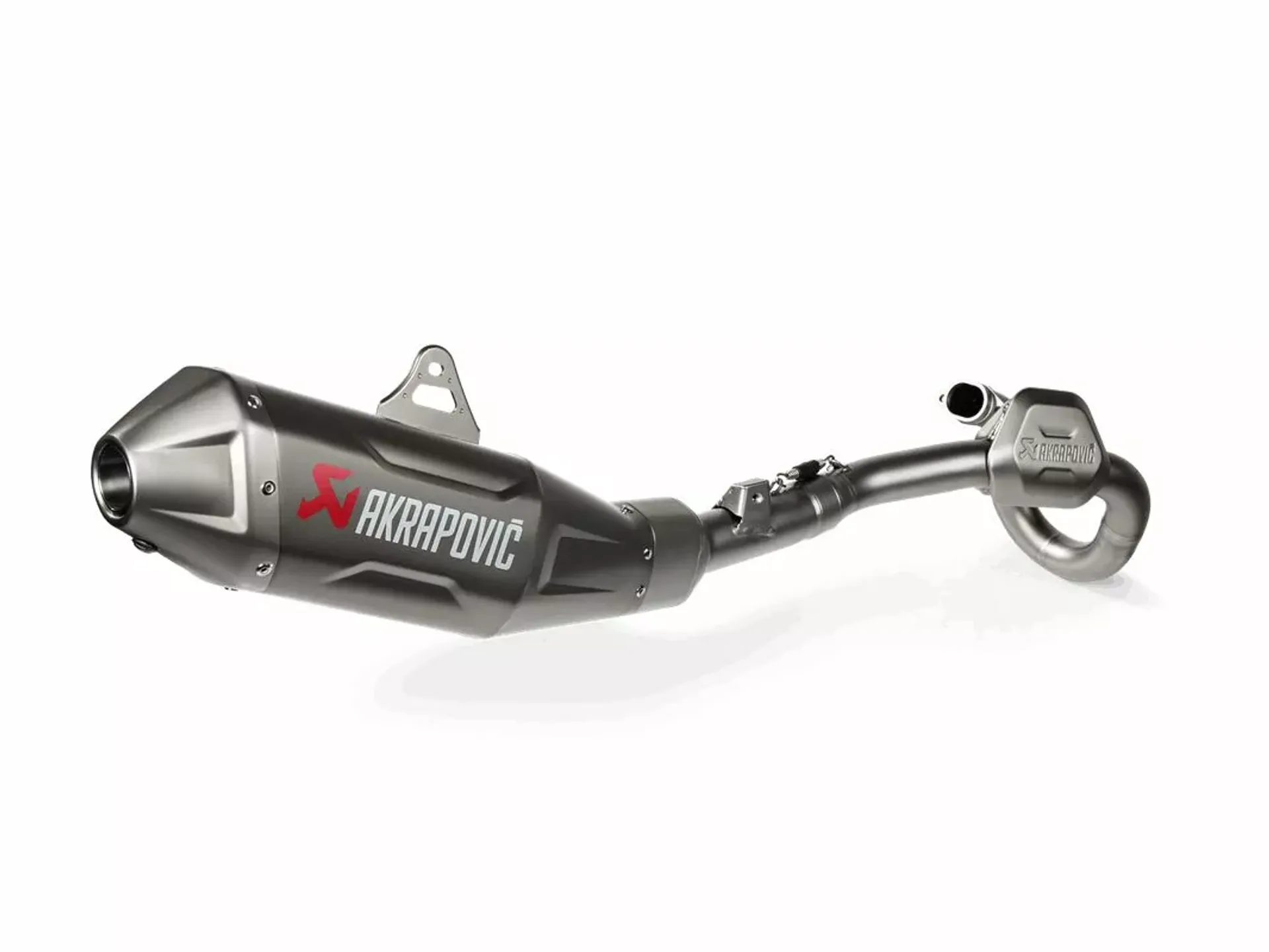 Akrapovic Evolution Line Full Exhaust System Offroad Honda CRF450R 2021-2024 - Akrapovic - Motocross Parts
