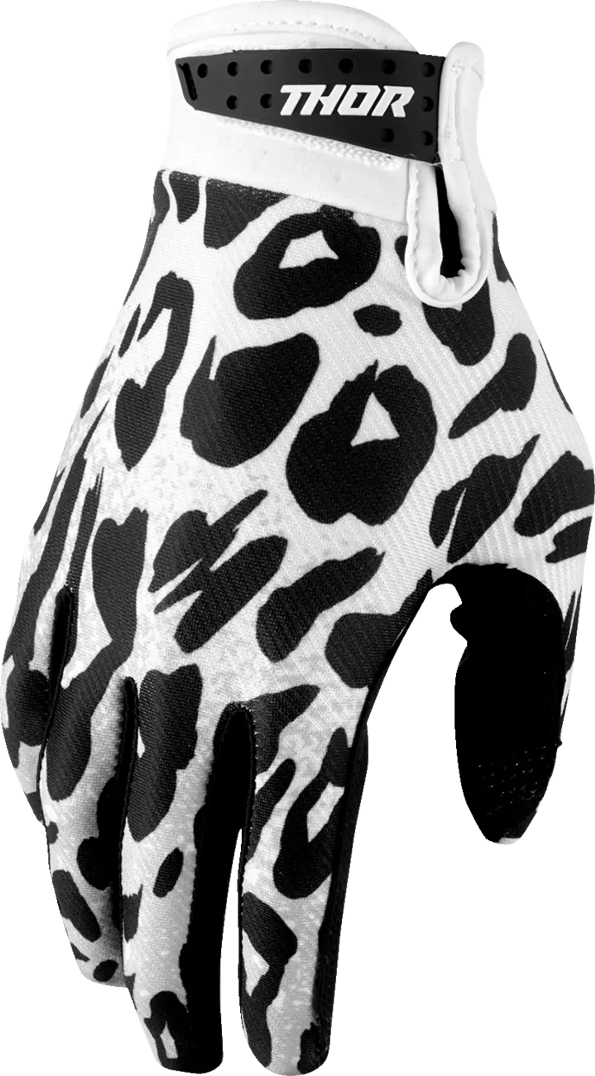 Thor Youth Launchmode Glove - Namir White/Black - Thor - Motocross Parts