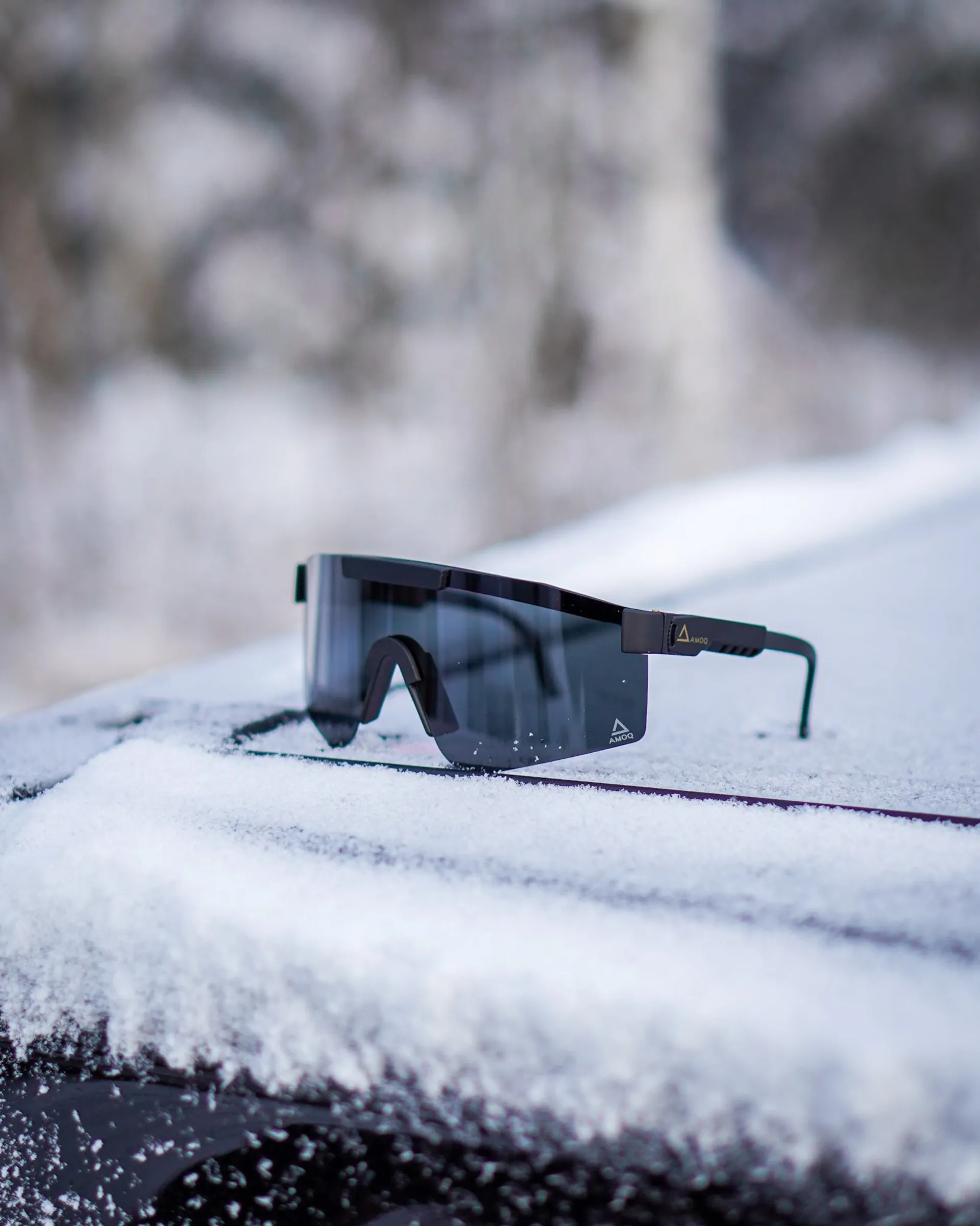 AMOQ Comet Sunglasses Black/Bronze - Smoke AMOQ Comet Sunglasses Black/Bronze - Smoke - AMOQ - Motocross Parts