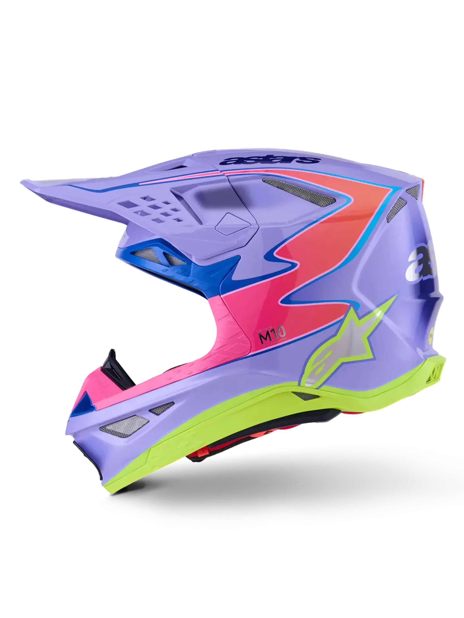 Alpinestars SM10 Jett MIPS Helmet - Purple/Pink - Alpinestars