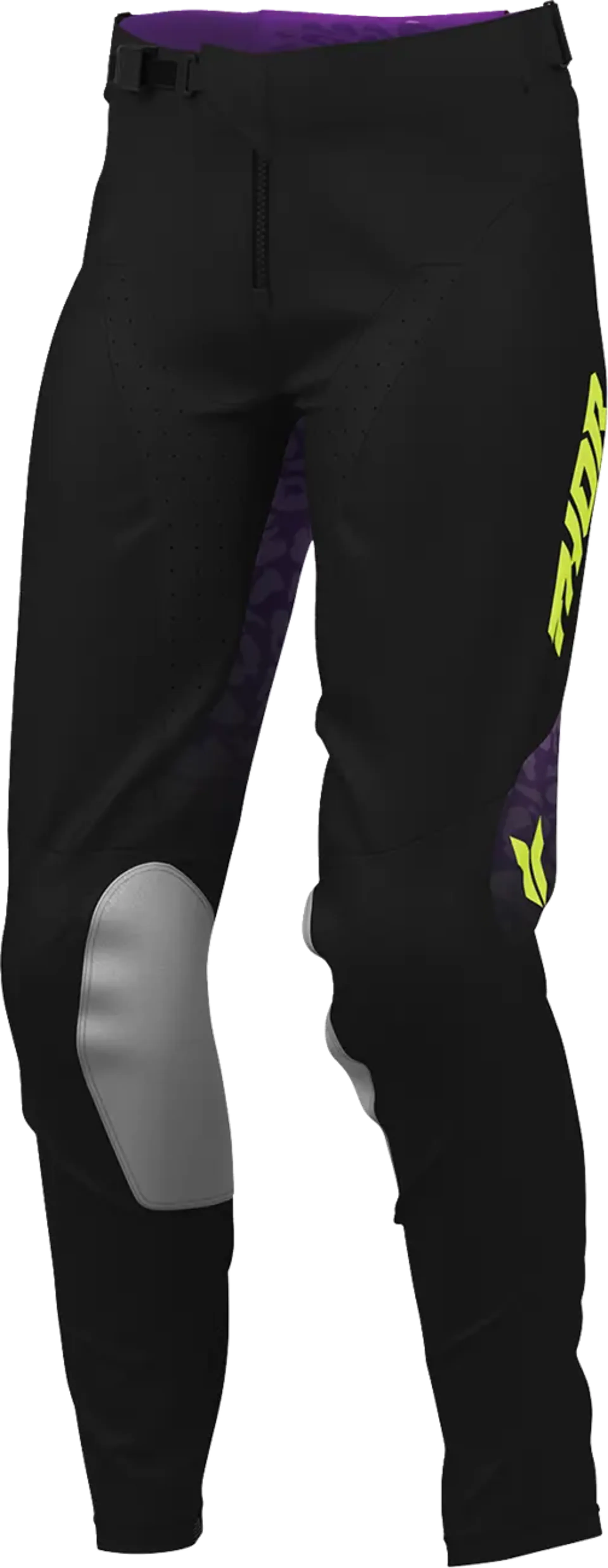 Thor Women Launchmode Pant - Spotted Black/Purple - Thor
