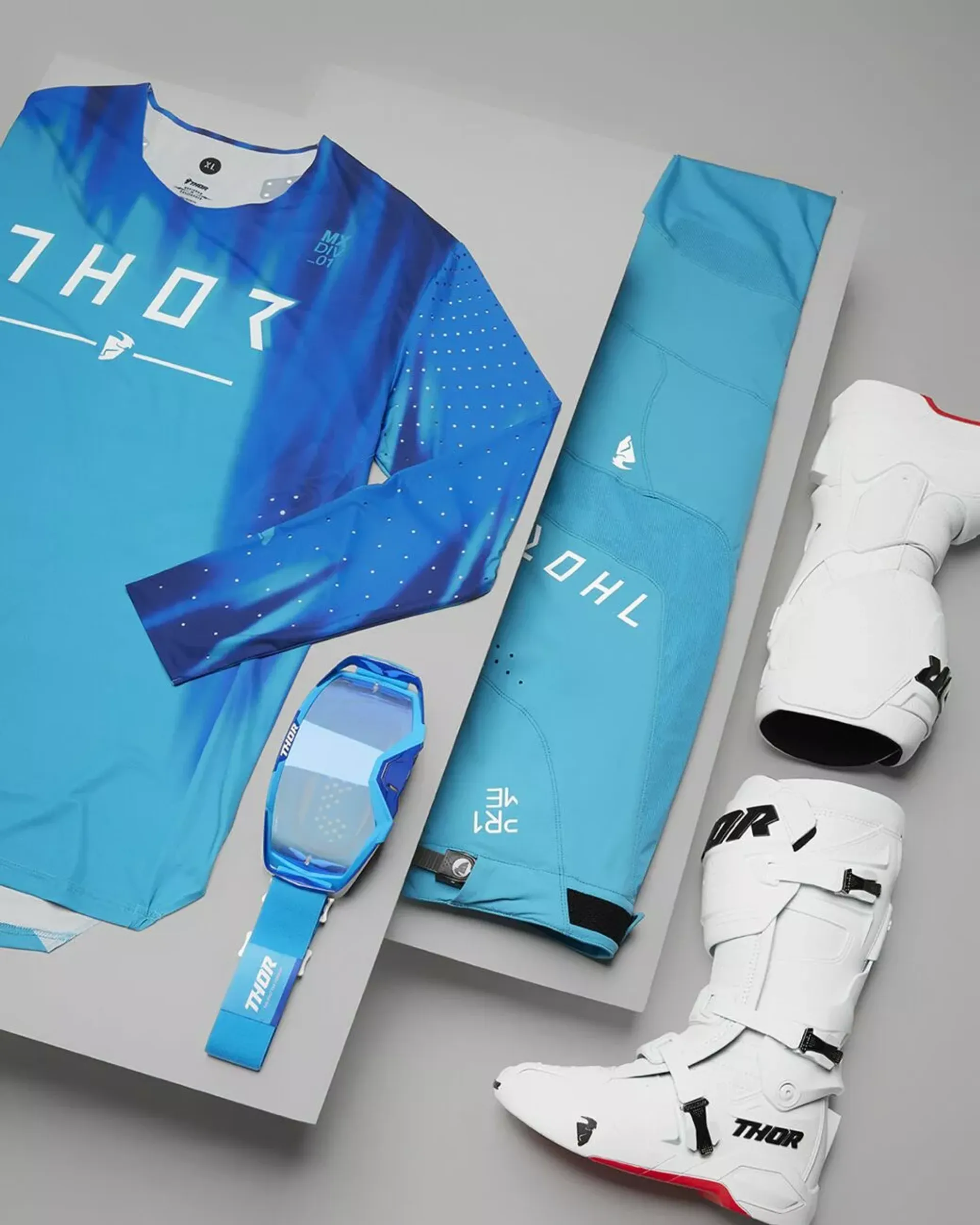 Thor Radial MX-stövlar - frost - Thor
