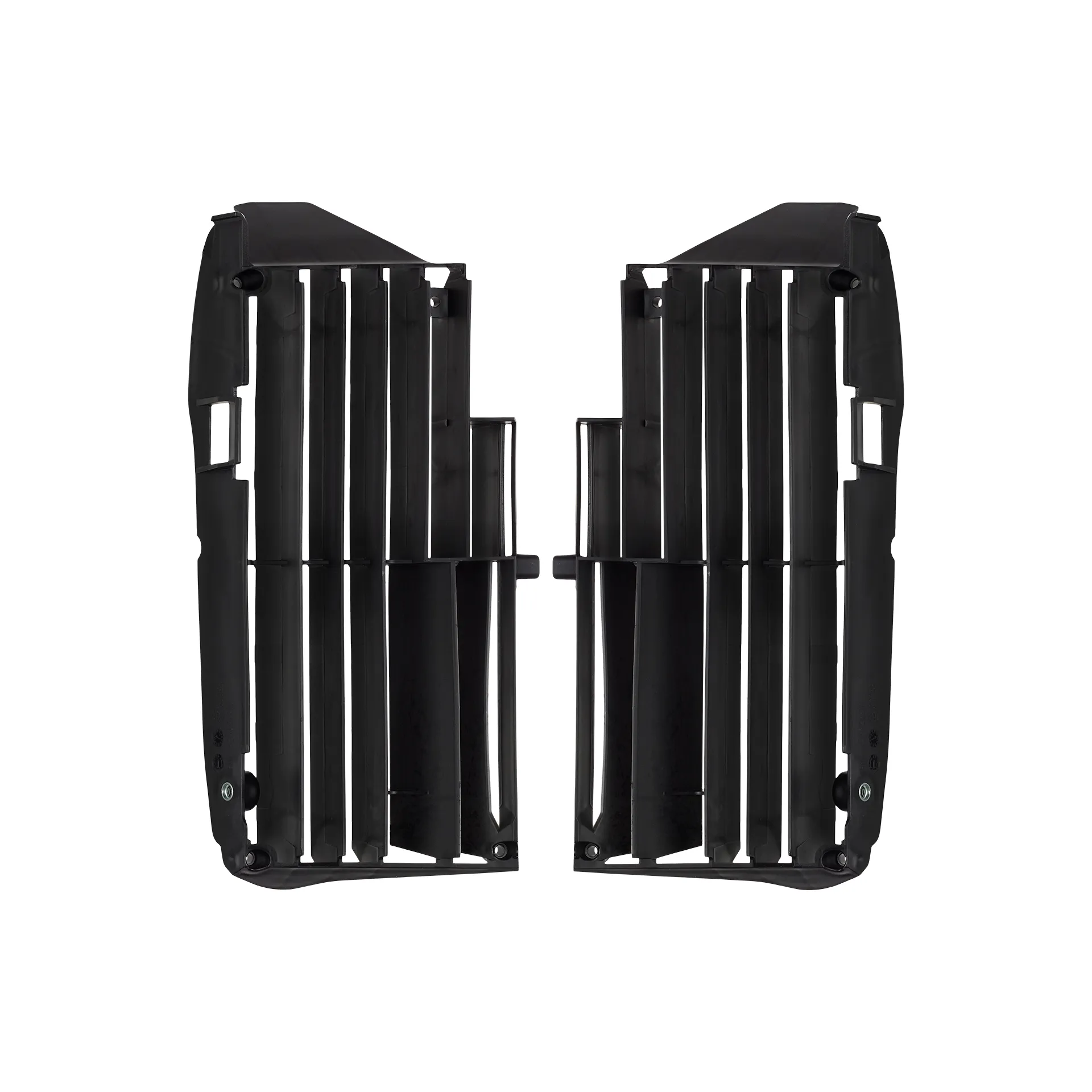 Polisport radiator louvers - Black YZ450F 2023-... - Polisport - Motocross Parts