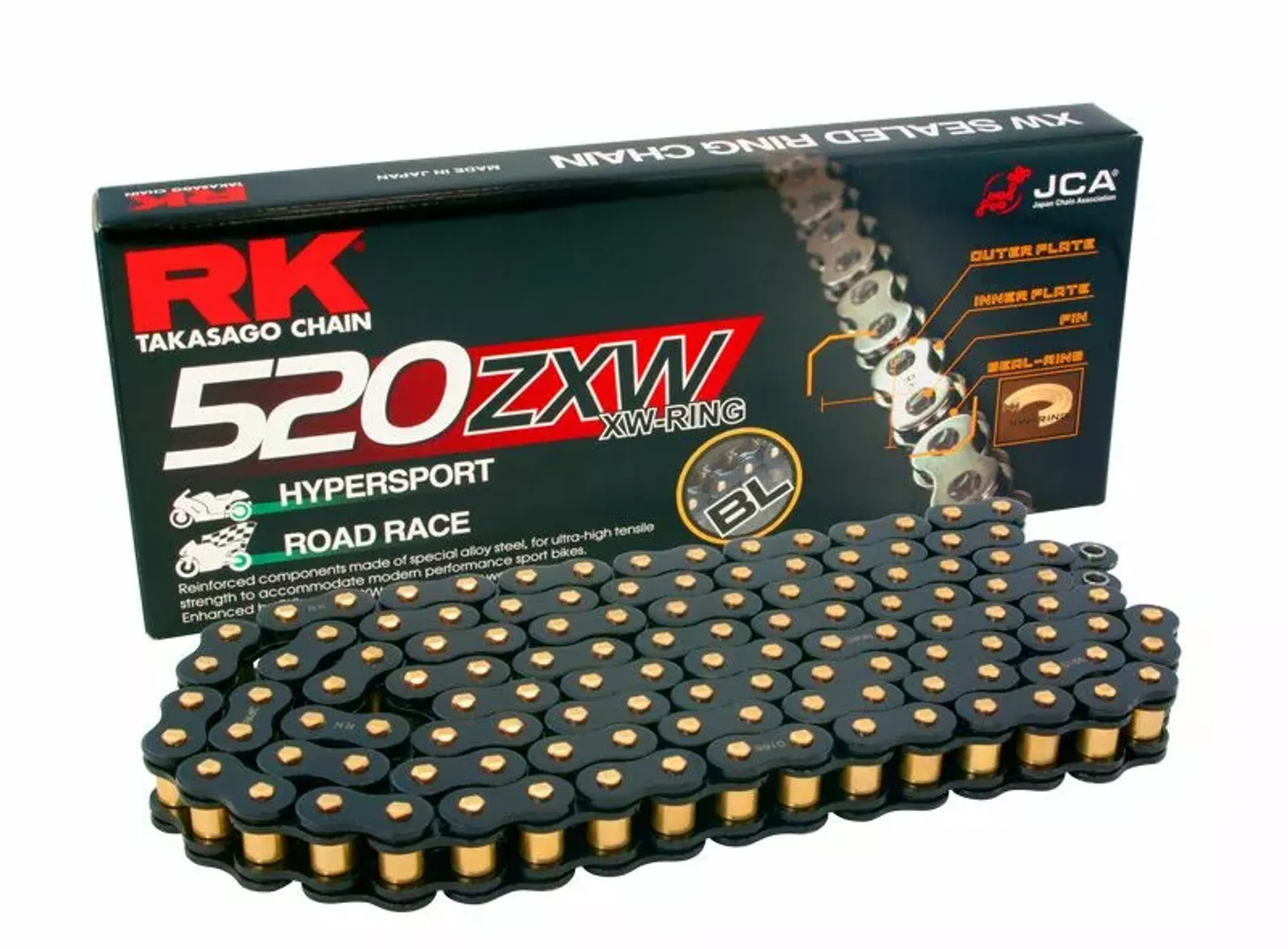 Rk 520 ZXW Drivkæde - RK