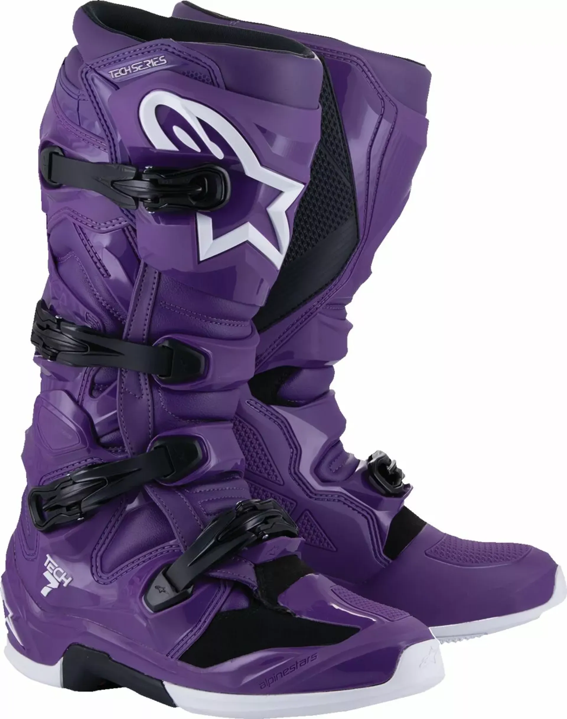 Alpinestars støvler Tech 7 - Lilla - Alpinestars - Motocross Parts
