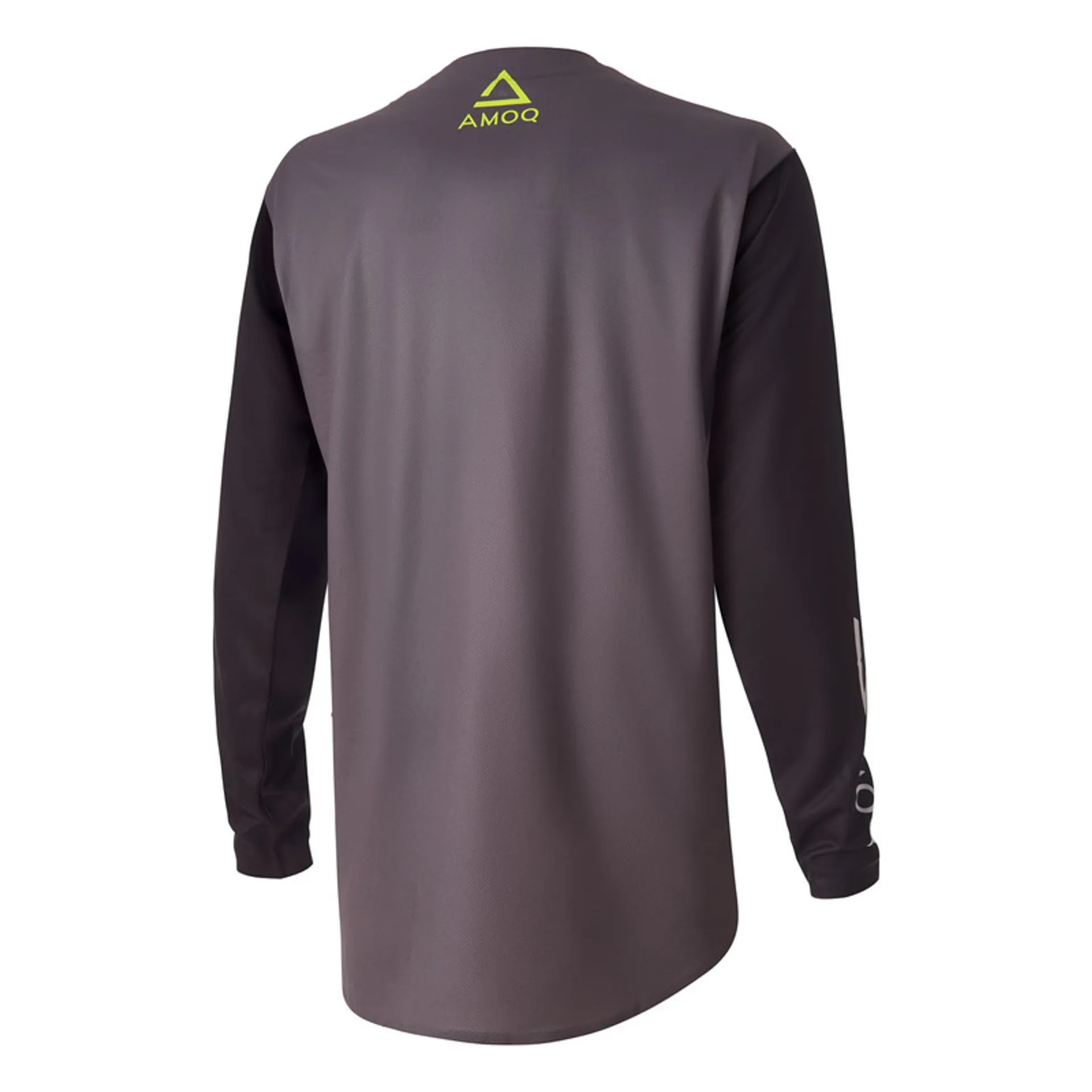 AMOQ Ascent Comp Jersey Grå/Sort/HiVis - AMOQ