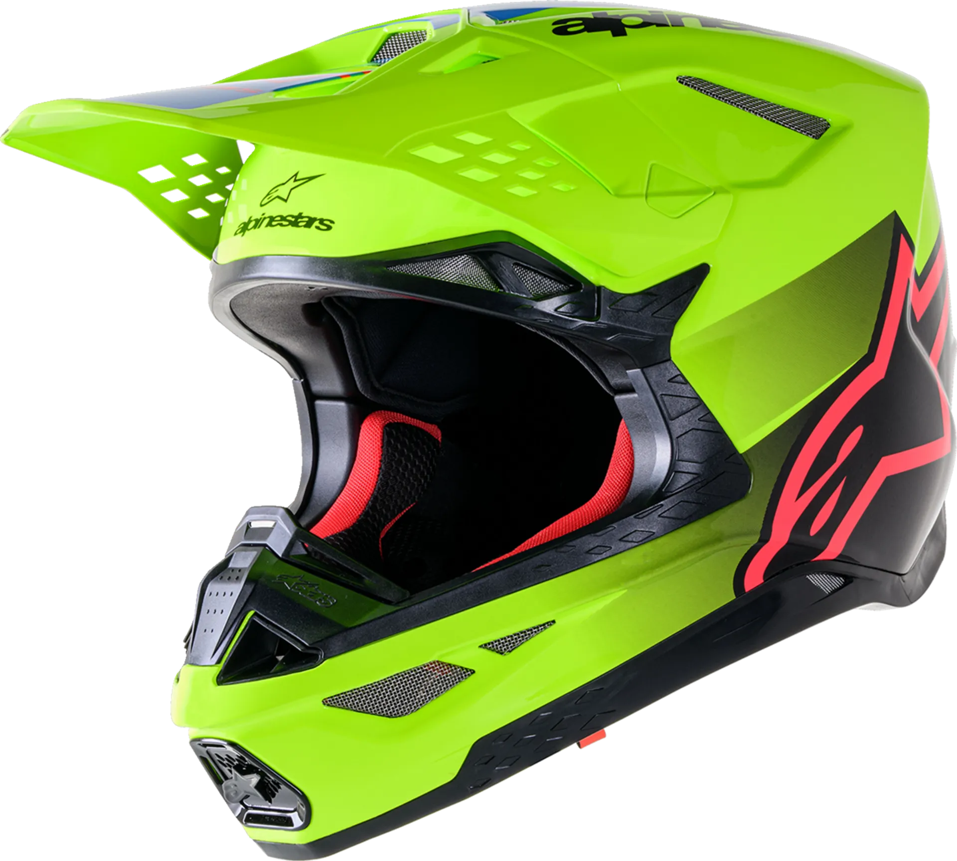 Alpinestars SM10 Helmet - Unite Yellow Fluo - Alpinestars