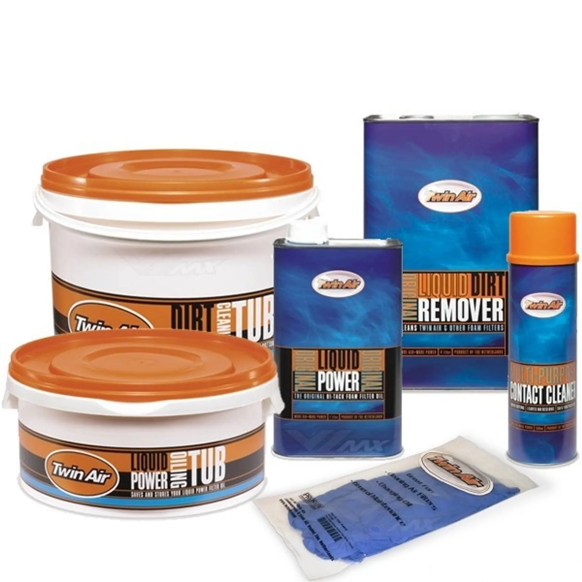 Twin Air The Twin Air system (Complete Air Filter Maintenance Kit) - Twin Air - Motocross Parts