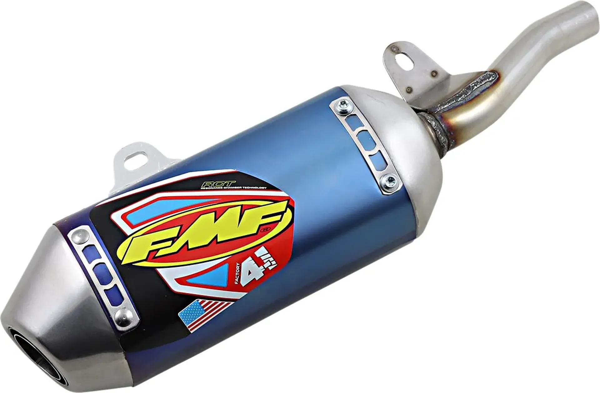 FMF Factory 4.1 Slip-On lyddæmper - Titanium CRF 110 - Fmf - Motocross Parts