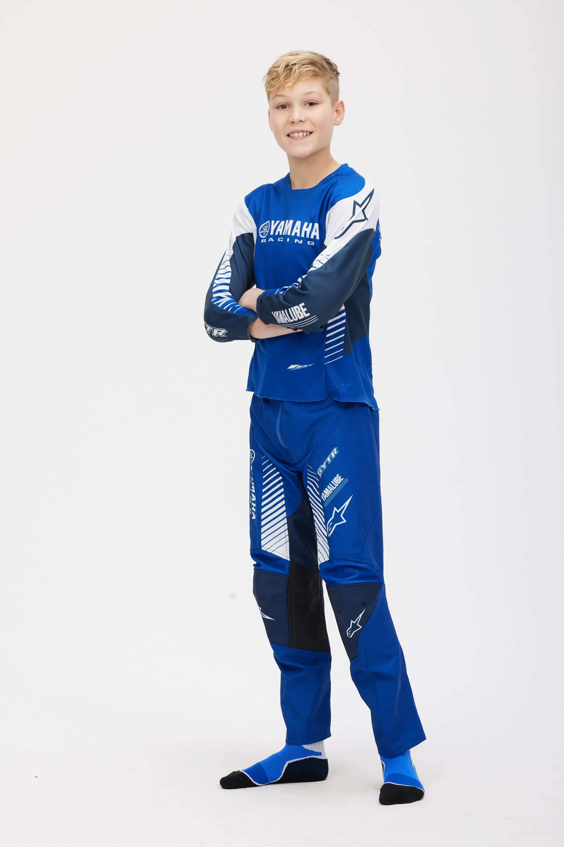 Yamaha Alpinestars Crosshose für Kinder - Yamaha