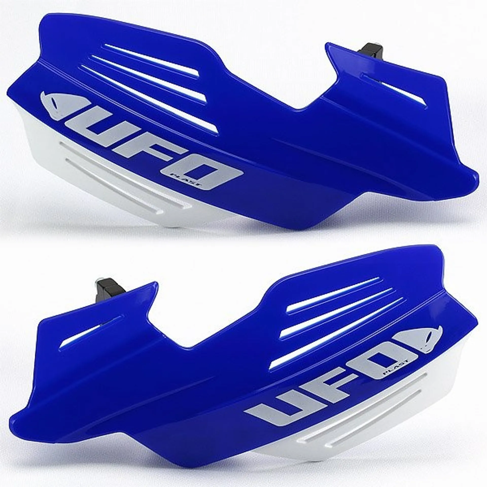UFO Vulcan universal dual injection handguard Blue 089 - UFO - Motocross Parts