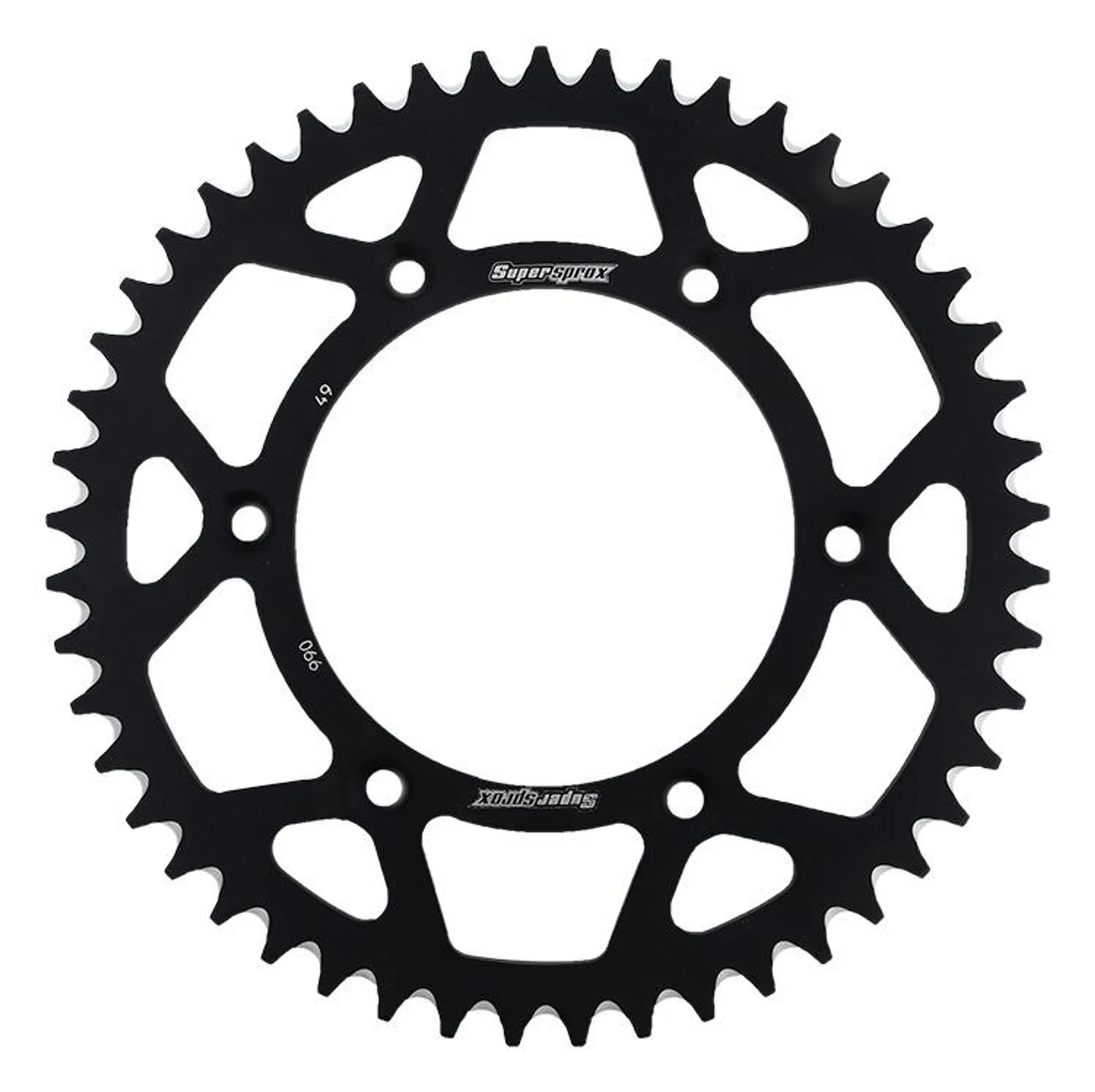 Supersprox bagtandhjul alu sort - SX/SX-F/MC/EC/TC/FC - Supersprox - Motocross Parts
