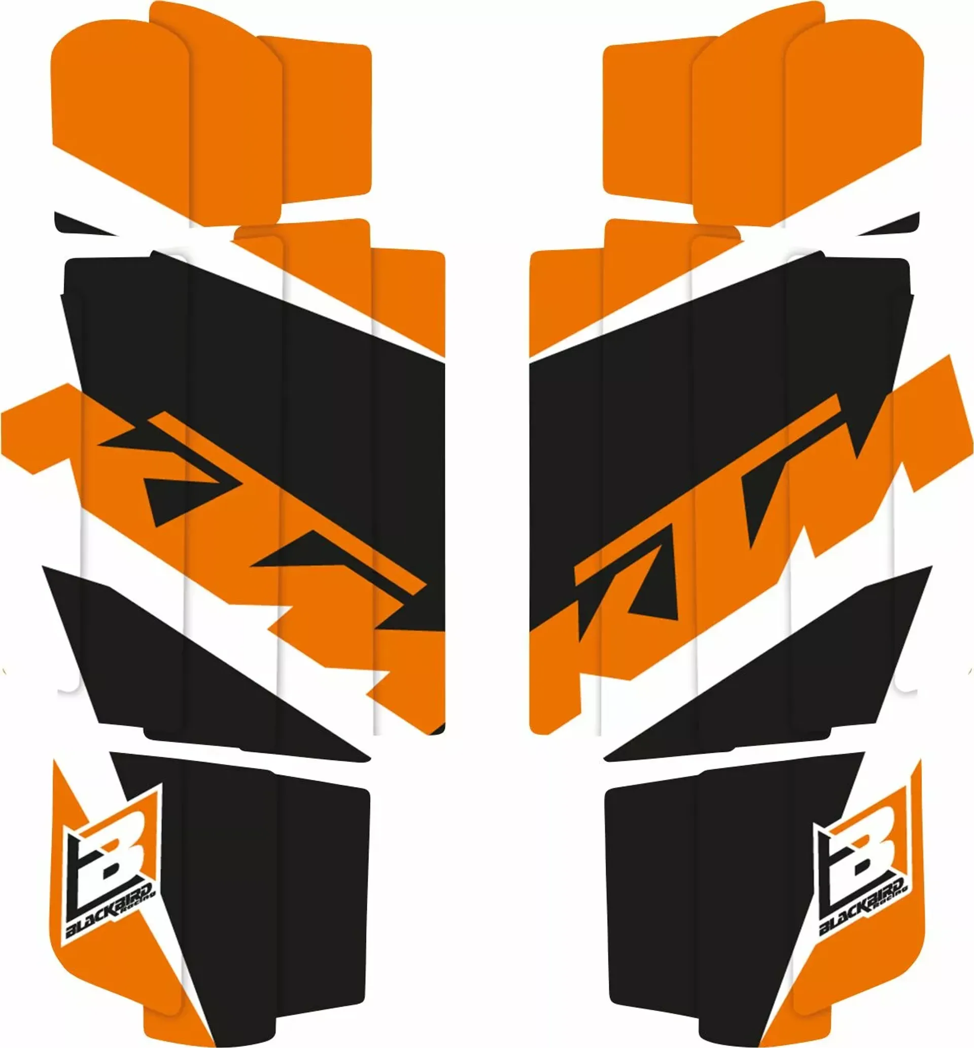 Blackbird Racing Dream Rad Louver-klistermærker KTM 2023-2023 - Blackbird - Motocross Parts