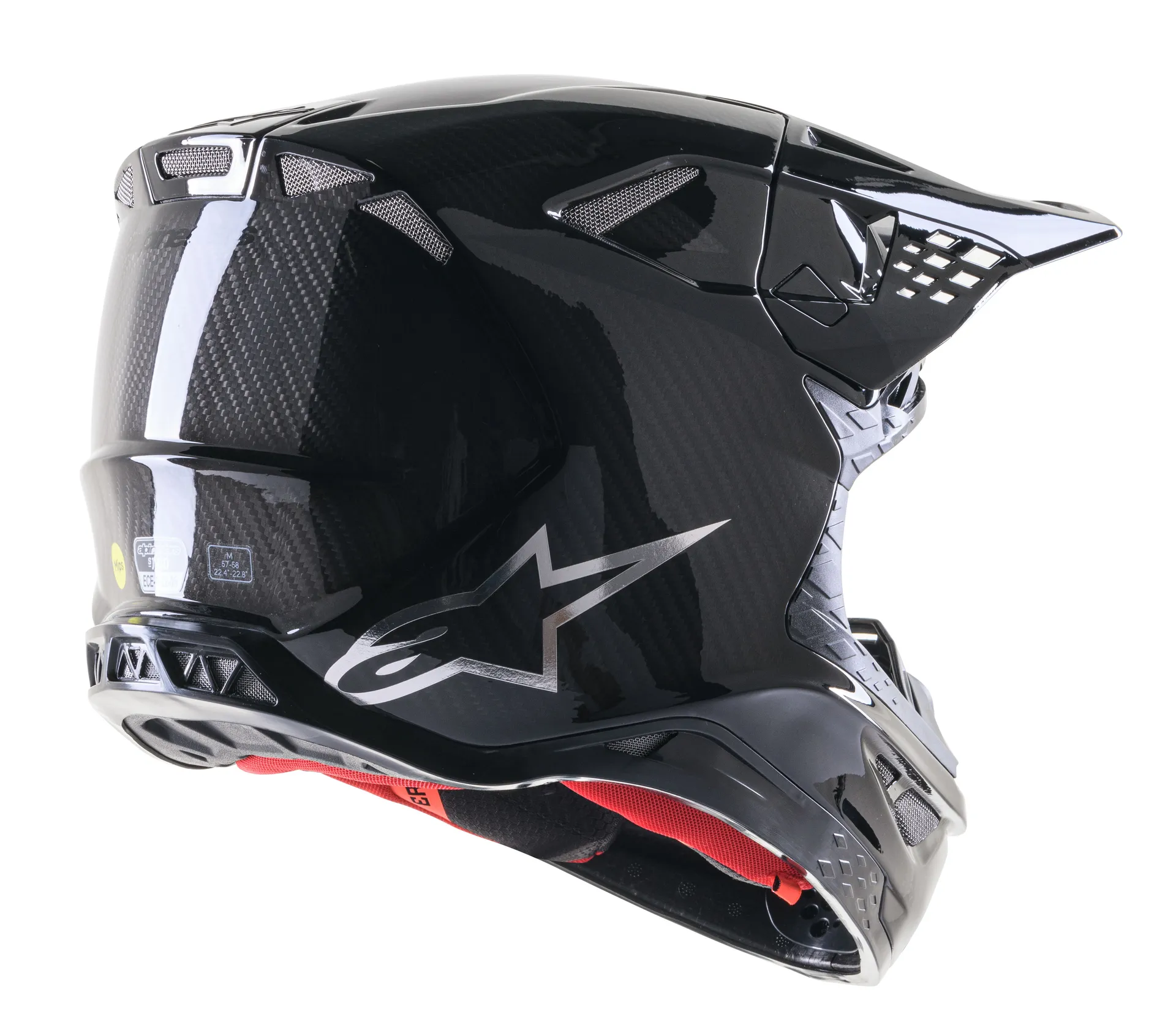 Alpinestars SM10 Helmet - Fame Carbon - Alpinestars